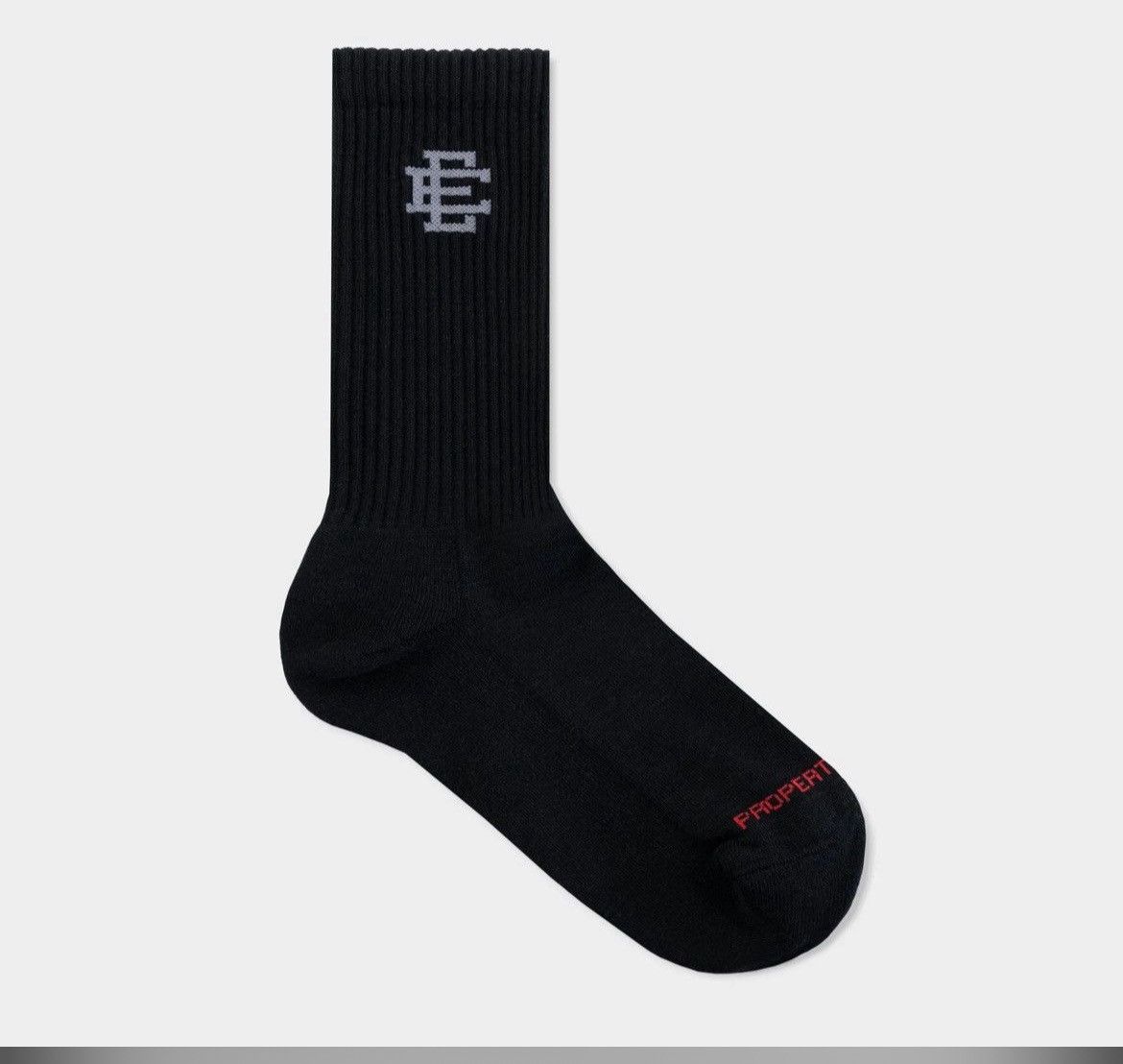 Eric Emanuel Eric Emanuel black w grey EE socks 3-pack Size ONE SIZE - 2 Thumbnail