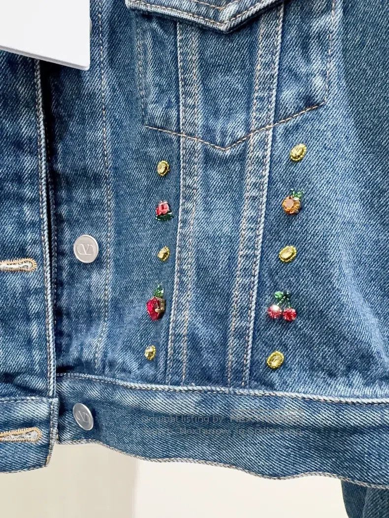 Valentino Valentino Denim jacket Size M / US 6-8 / IT 42-44 - 3 Thumbnail
