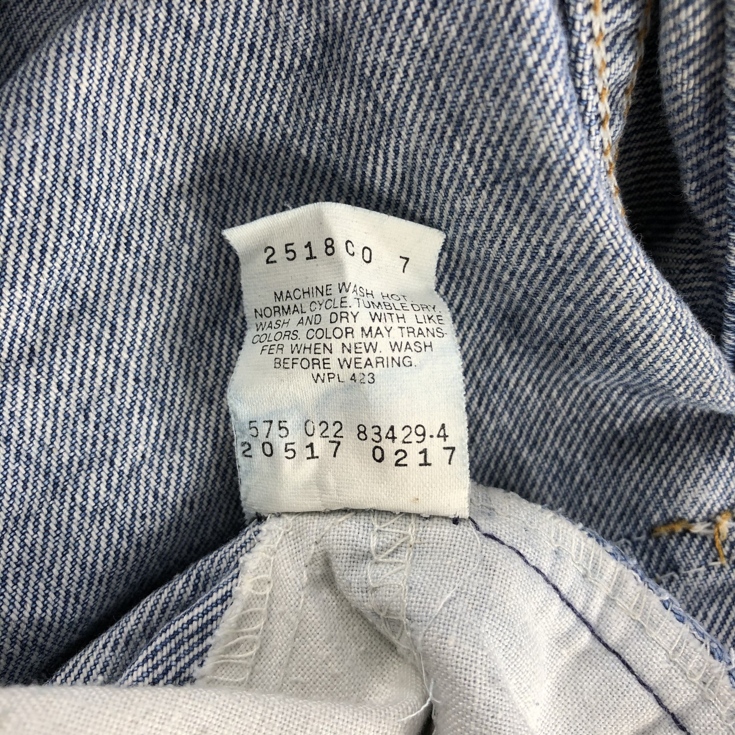 Levi's Vintage 90s Blue Wash Levis 517 Flare Jeans-JM3081 Size US 32 / EU 48 - 15 Thumbnail