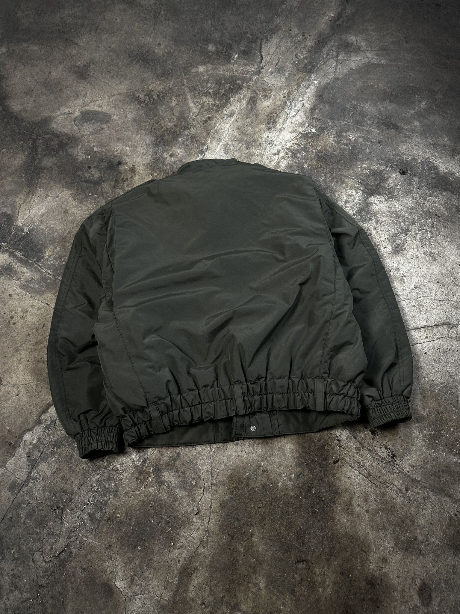 Vintage 90s Polish Army Nylon Military Bomber Vintage Size US XL / EU 56 / 4 - 4 Thumbnail