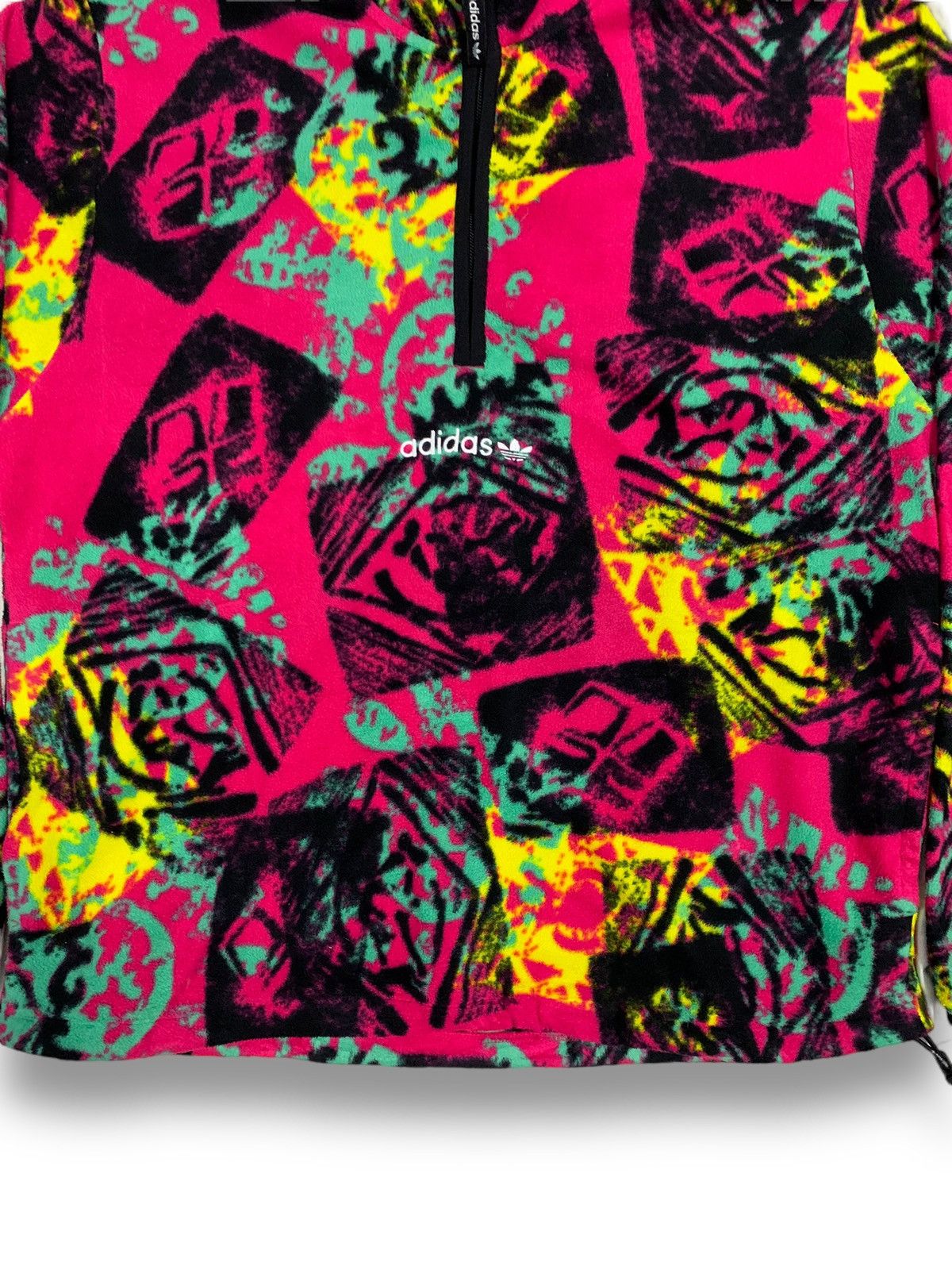 Adidas Adidas Adventure Archive All-Over Graphic Fleece Sweatshirt Size US M / EU 48-50 / 2 - 8 Thumbnail
