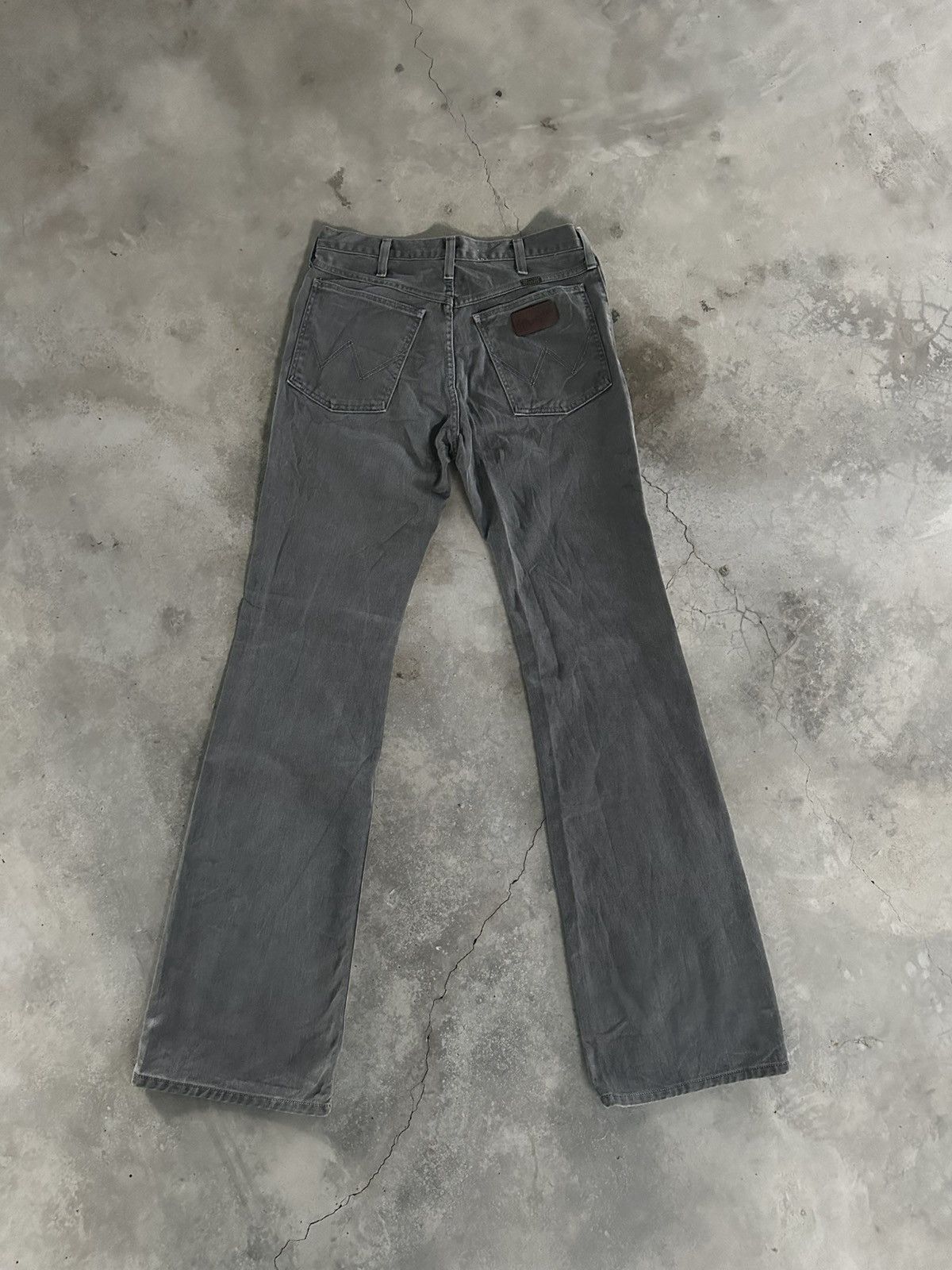If Six Was Nine Vintage Wrangler Flare 80’ SCOVILL jeans Size US 30 / EU 46 - 2 Thumbnail