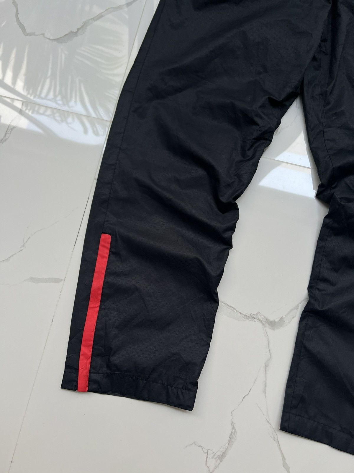 Nike × Vintage 90’s NIKE TEAM RARE Y2K SWOOSH POGO BAGGY PANTS GORPCORE Size US 32 / EU 48 - 3 Thumbnail