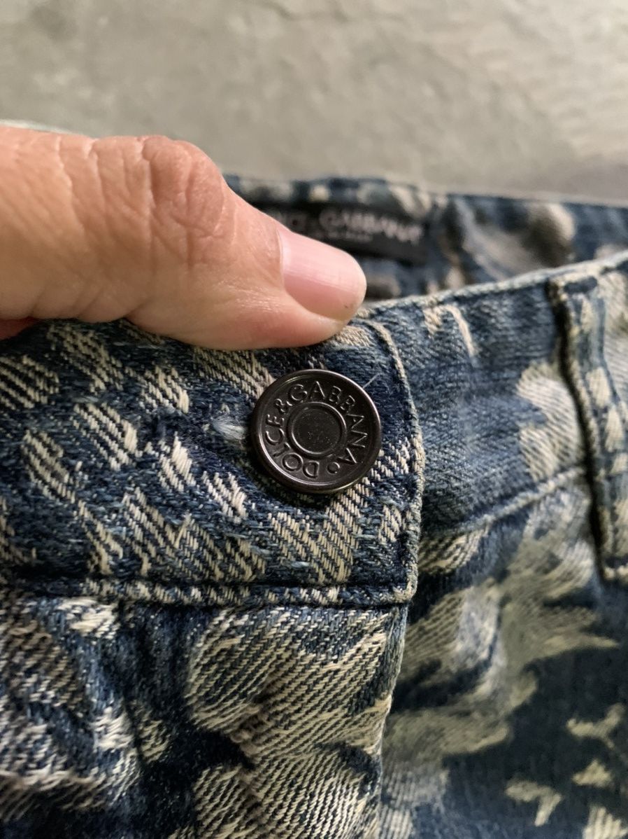 Dolce & Gabbana dolce & gabbana full print jeans design skinny petit fits Size 26" / US 2 / IT 38 - 3 Thumbnail