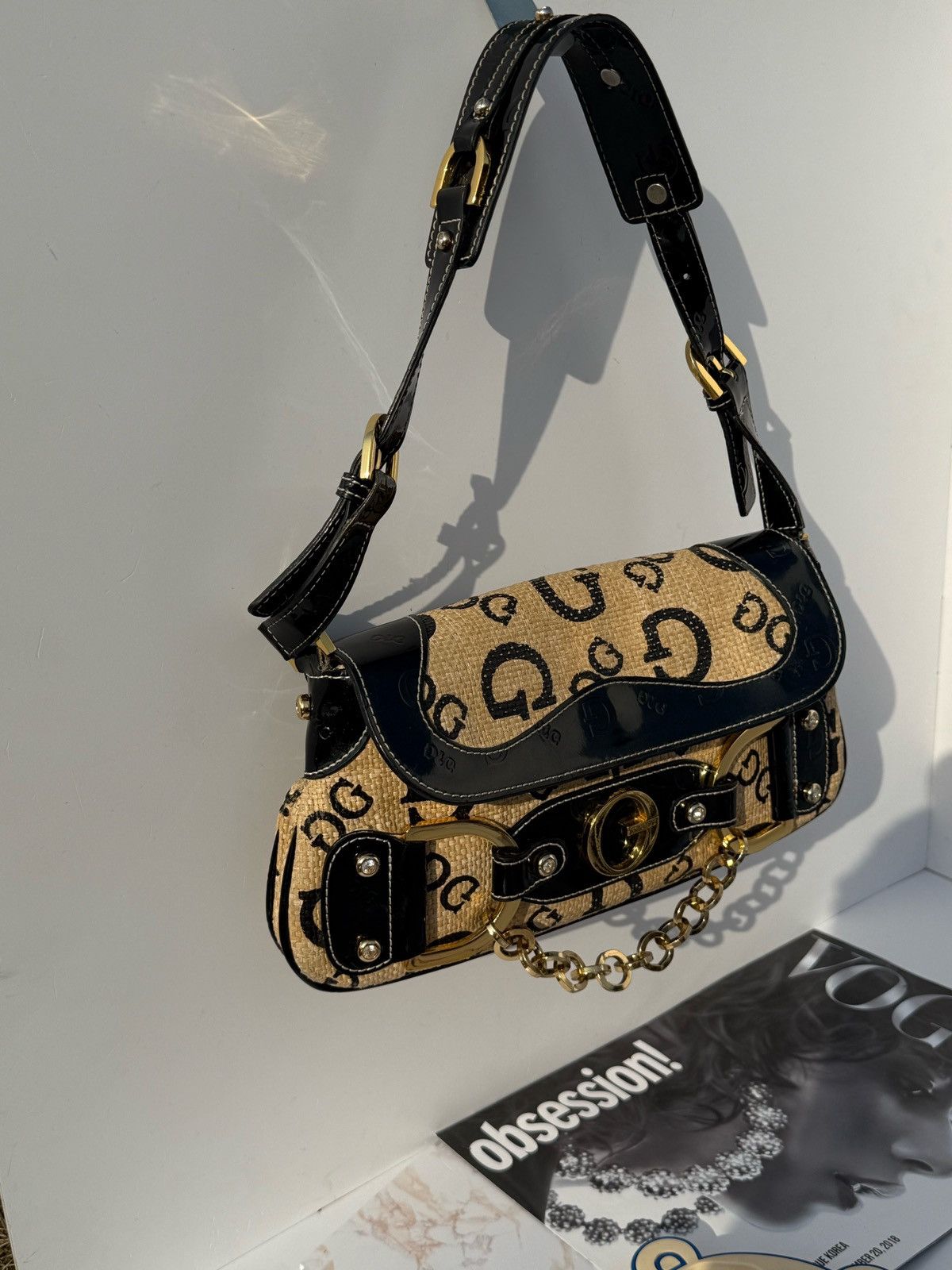 Guess Guess wicker vintage bag Size ONE SIZE - 6 Thumbnail