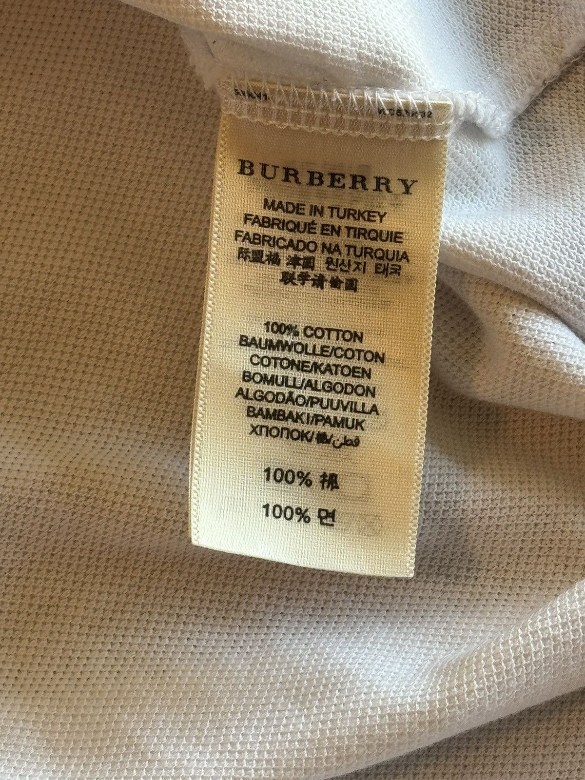 Burberry Burberry Polo Shirt Short Sleeve Sz XXL Size US XXL / EU 58 / 5 - 8 Thumbnail