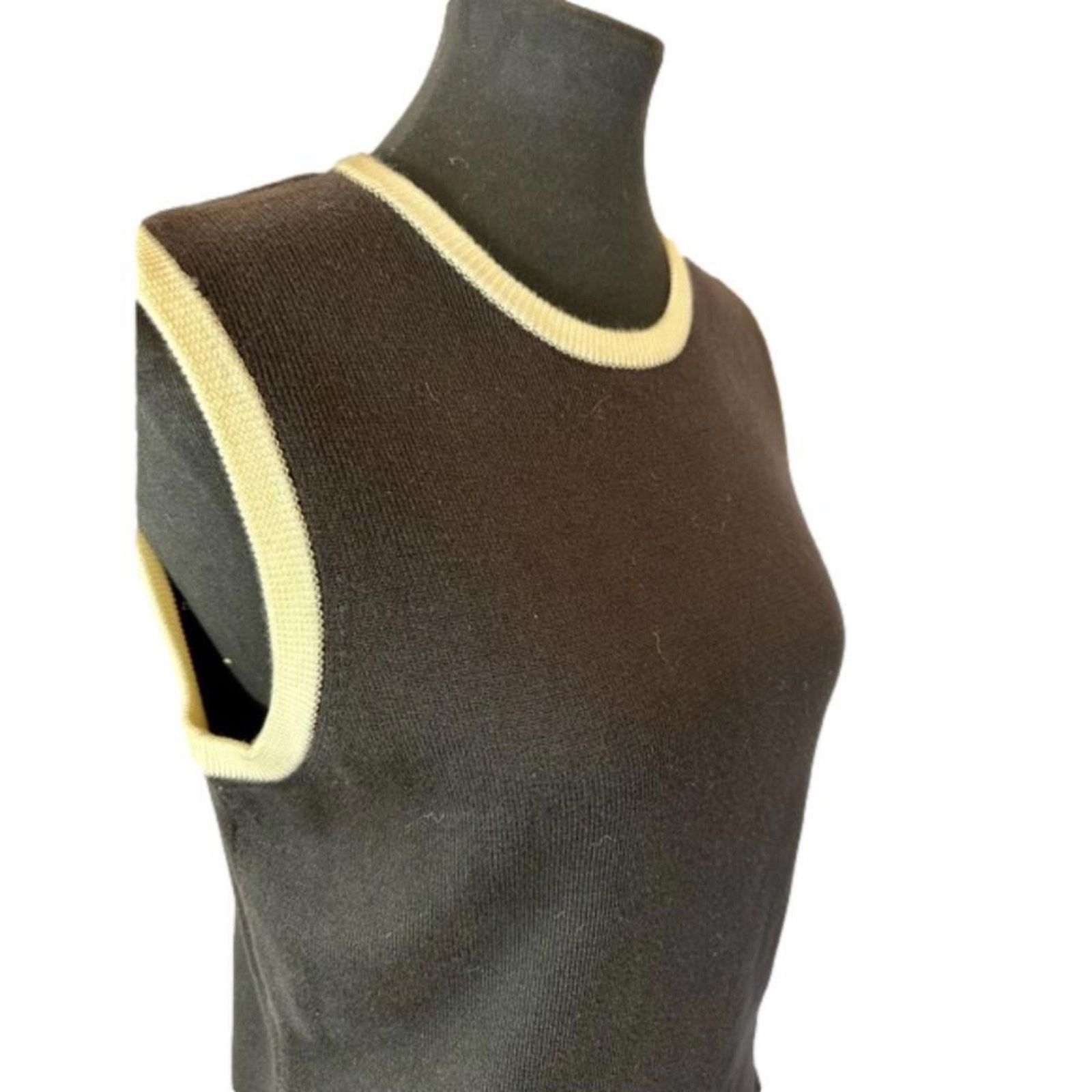 Worthington Wool Sweater Vest by Worthington - Medium Size Size M / US 6-8 / IT 42-44 - 2 Thumbnail