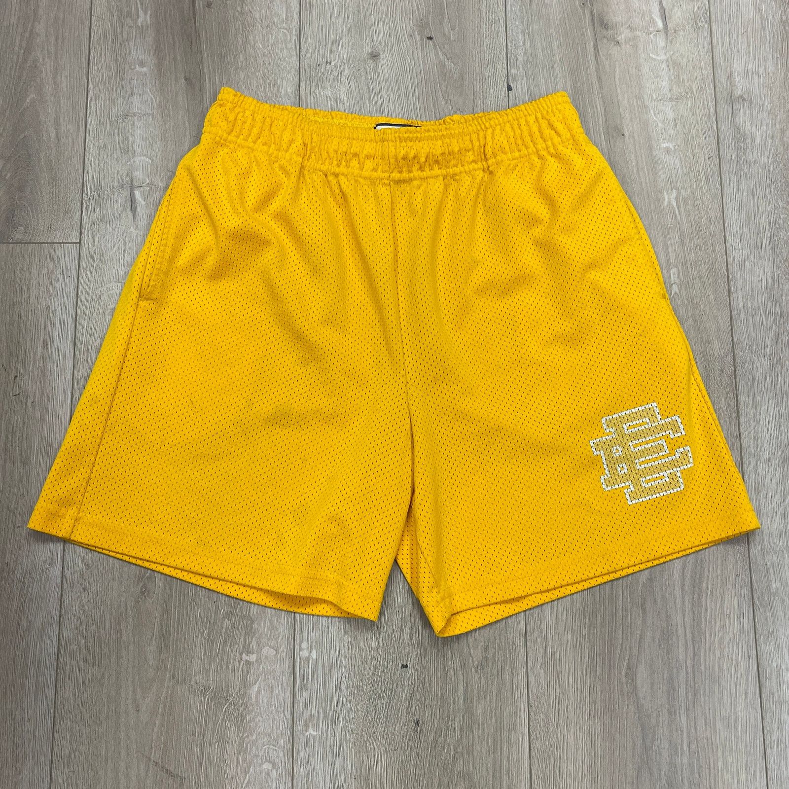 Eric Emanuel EE Shorts Gold Yellow size Large L B6