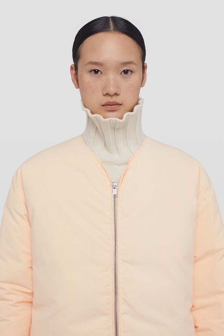 Jil Sander o1w1db10825 Down Jacket in Beige Size L / US 10 / IT 46 - 6 Thumbnail