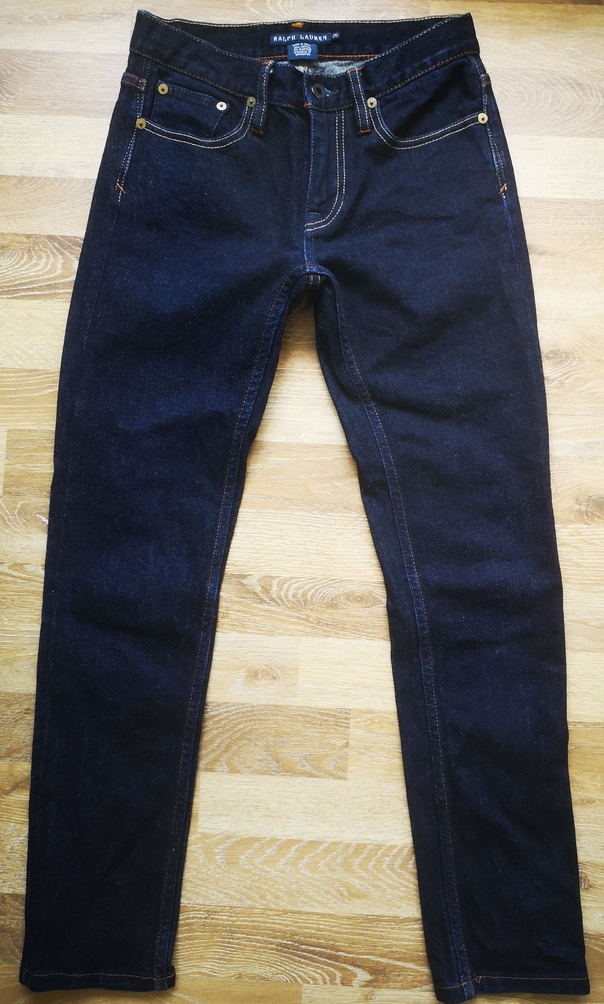 Polo Ralph Lauren × Ralph Lauren × Vintage Vintage Polo Ralph Lauren RL Crest Thompson 650 Jeans Size 26" / US 2 / IT 38 - 3 Thumbnail