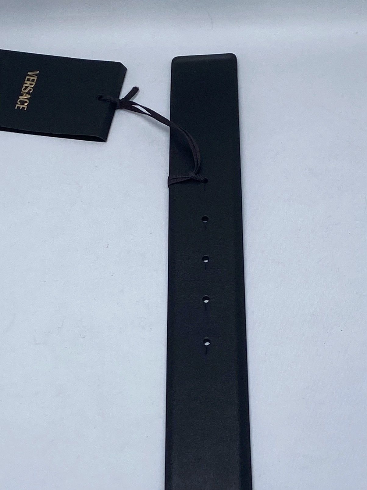 Versace Versace Medusa Biggie Leather Belt size 80/32” Size 32 - 6 Thumbnail