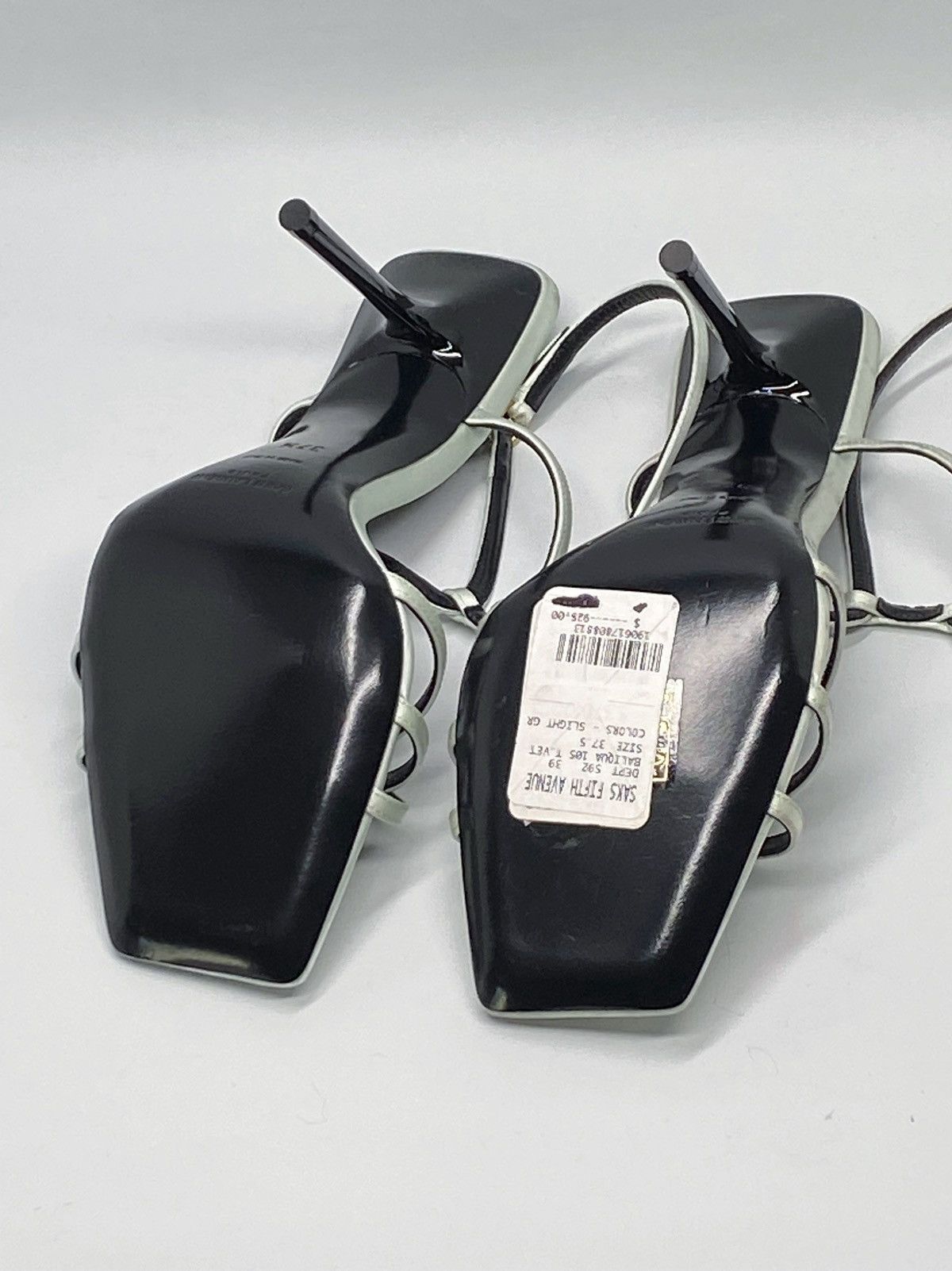 Yves Saint Laurent Saint Laurent Nuit 105mm high-heeled sandals size 37.5 Size US 7.5 / IT 37.5 - 14 Thumbnail