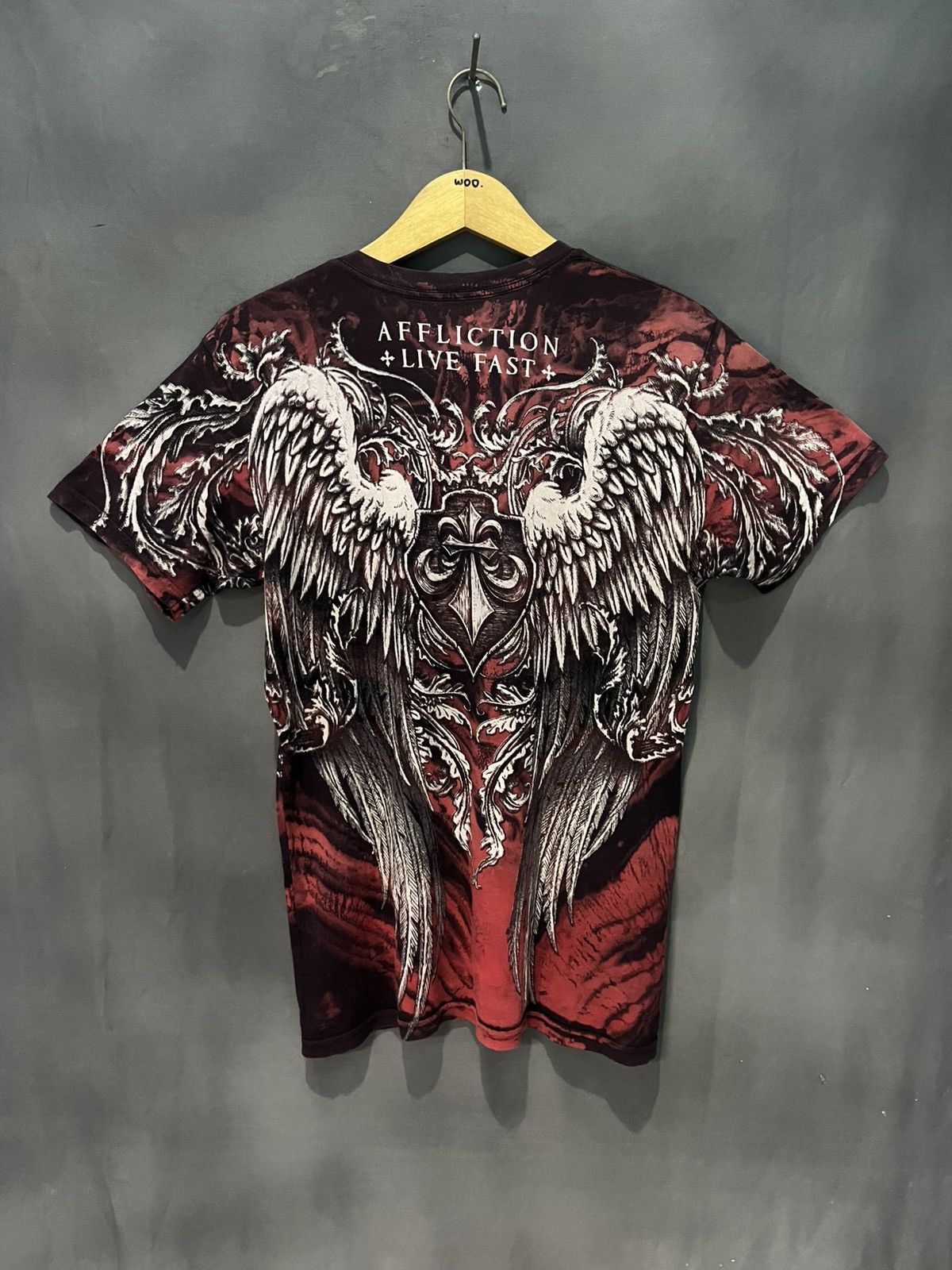 Affliction × Tapout × Vintage AFFLICTION RARE ITEM Size US S / EU 44-46 / 1 - 1 Thumbnail