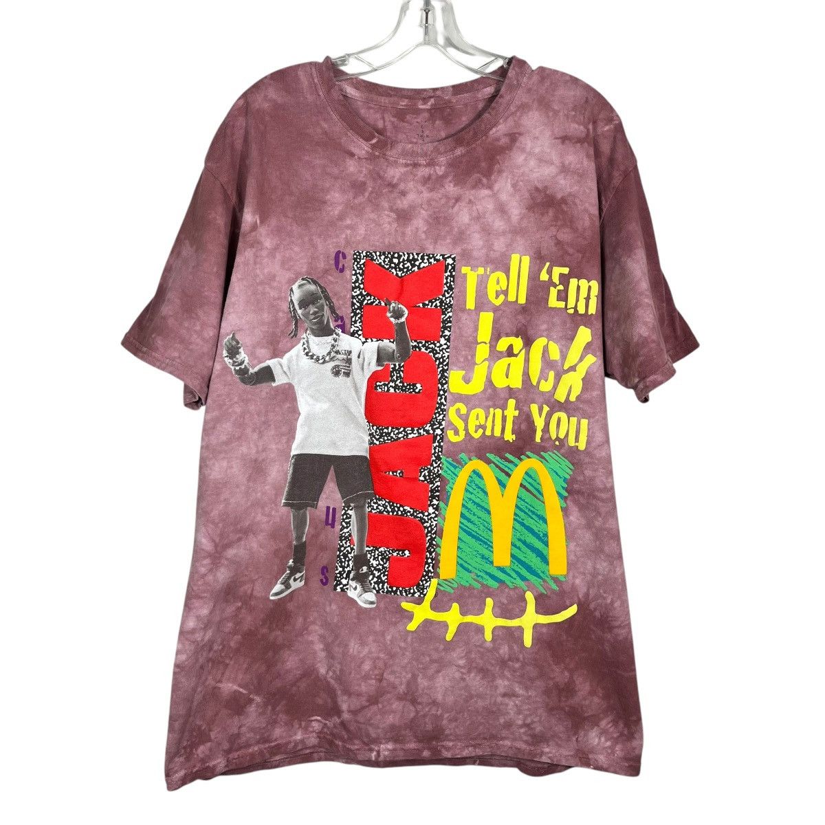 Travis Scott Cactus Jack x McDonalds Travis Scott Smile II Jack Sent Tee Size US L / EU 52-54 / 3 - 1 Thumbnail