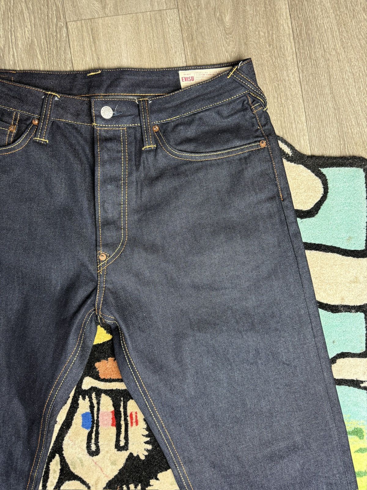 Evisu EVISU Diacock Jeans Size US 33 - 9 Thumbnail