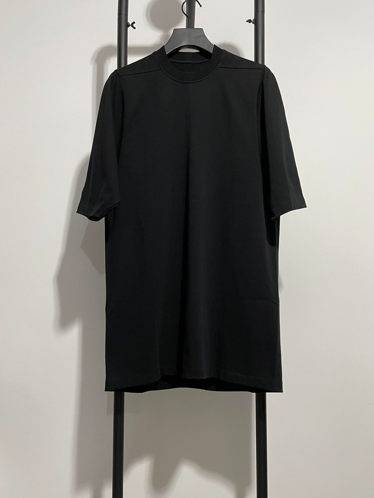 Rick Owens rick owens black short sleeve oversized t-shirt Size US XS / EU 42 / 0 - 1 Thumbnail