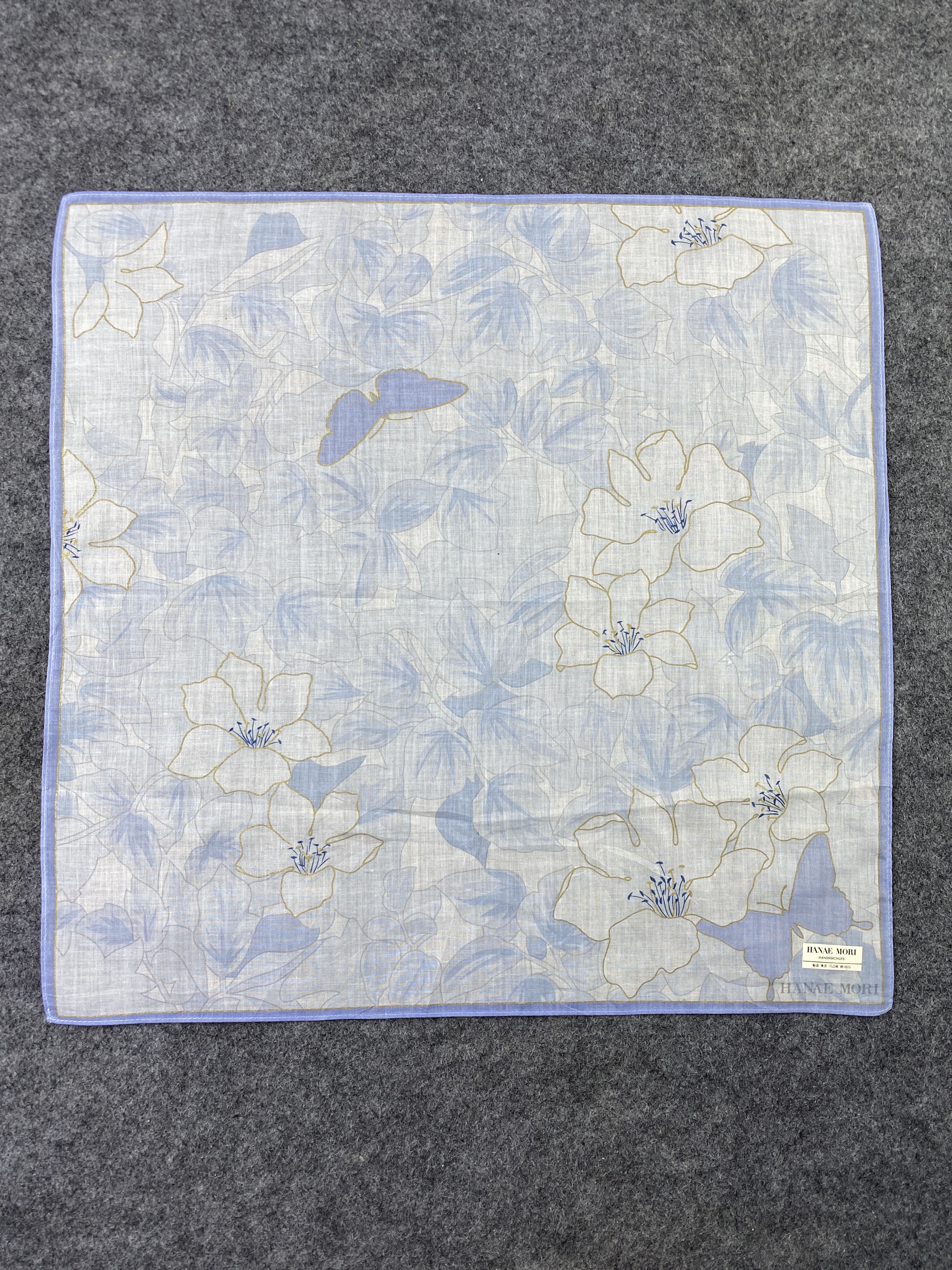 Hanae Mori Hanae Mori Bandana / Handkerchief / Neckerchief-B324 Size ONE SIZE - 3 Thumbnail