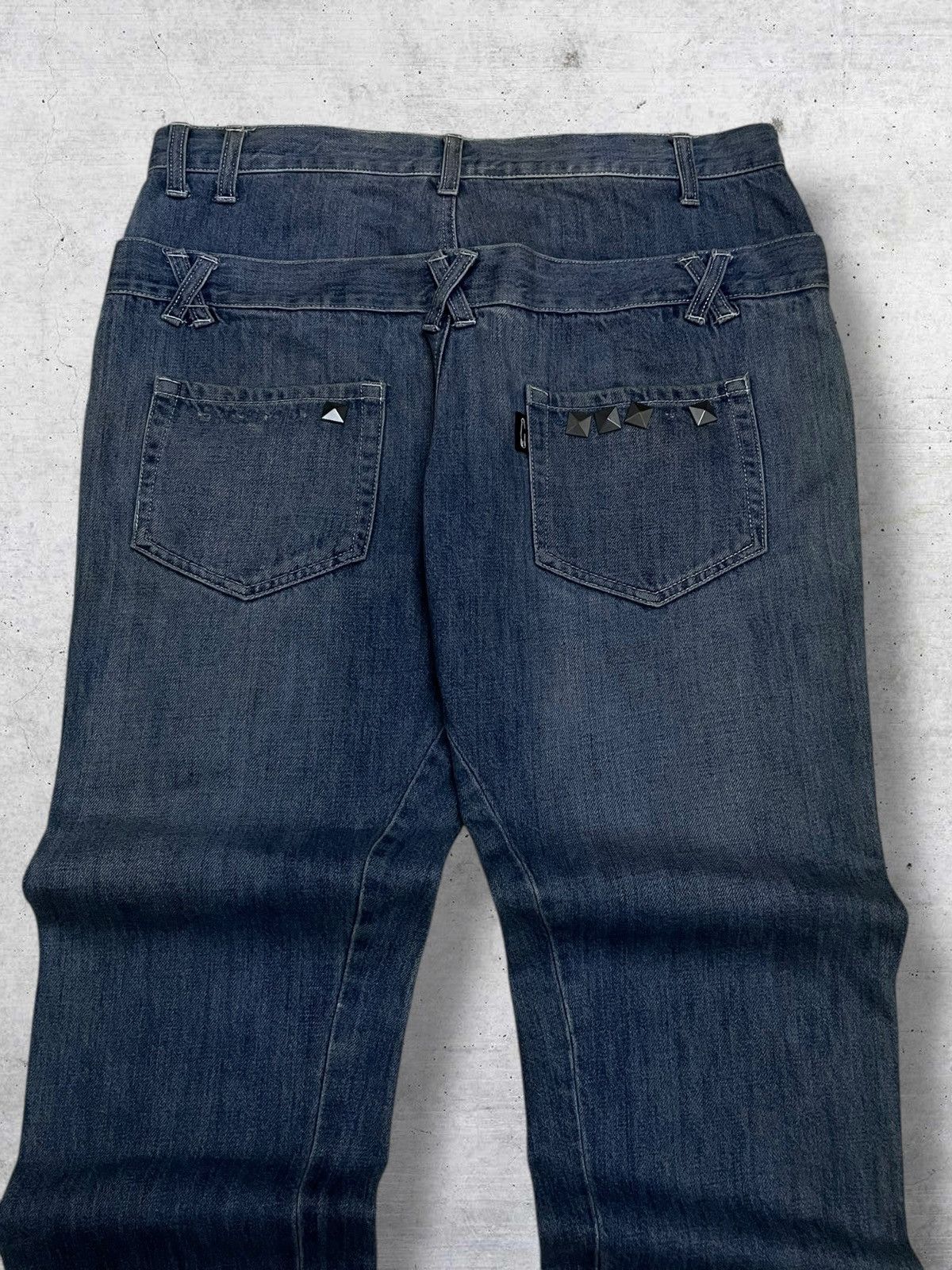 Beauty Beast VINTAGE SPIKE DENIM HELLCAT PUNKS NOT DEAD JAPAN 90S DENIM Size US 32 / EU 48 - 10 Thumbnail