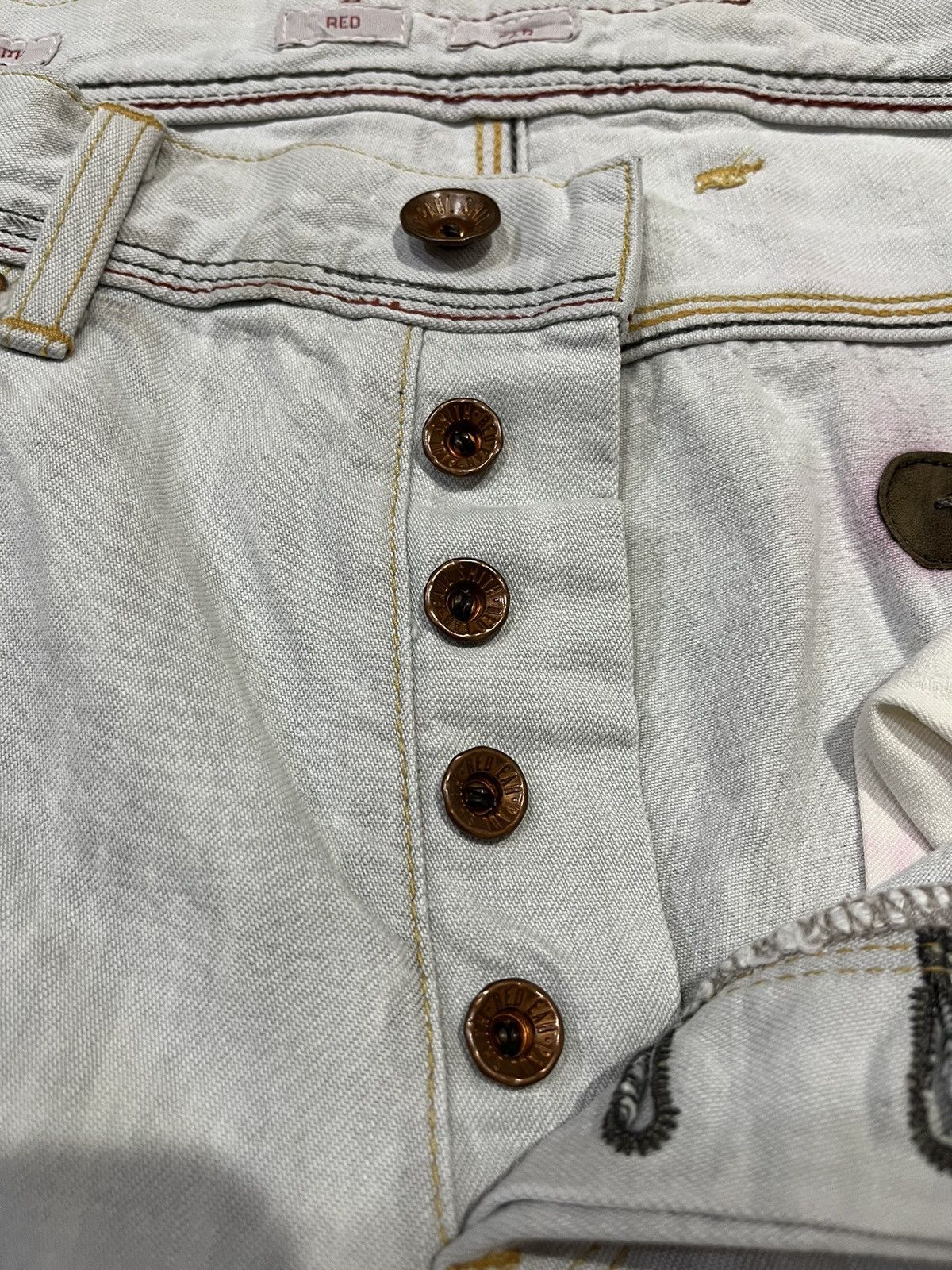 If Six Was Nine Paul smith paint jeans Size US 33 - 4 Thumbnail