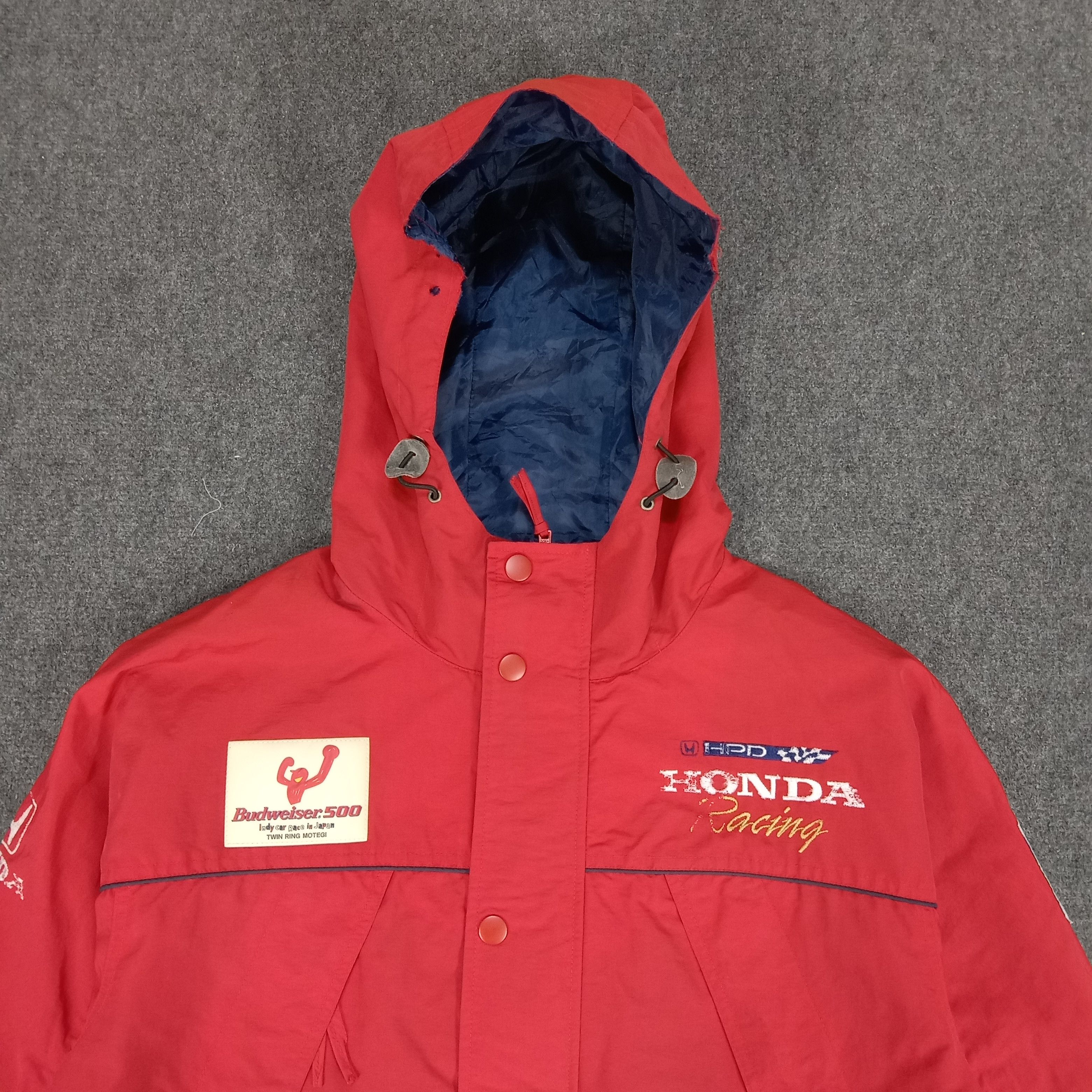 Honda × Vintage C.A.R.T. Honda Japanese Racing Team Patches Jacket Size US L / EU 52-54 / 3 - 4 Thumbnail