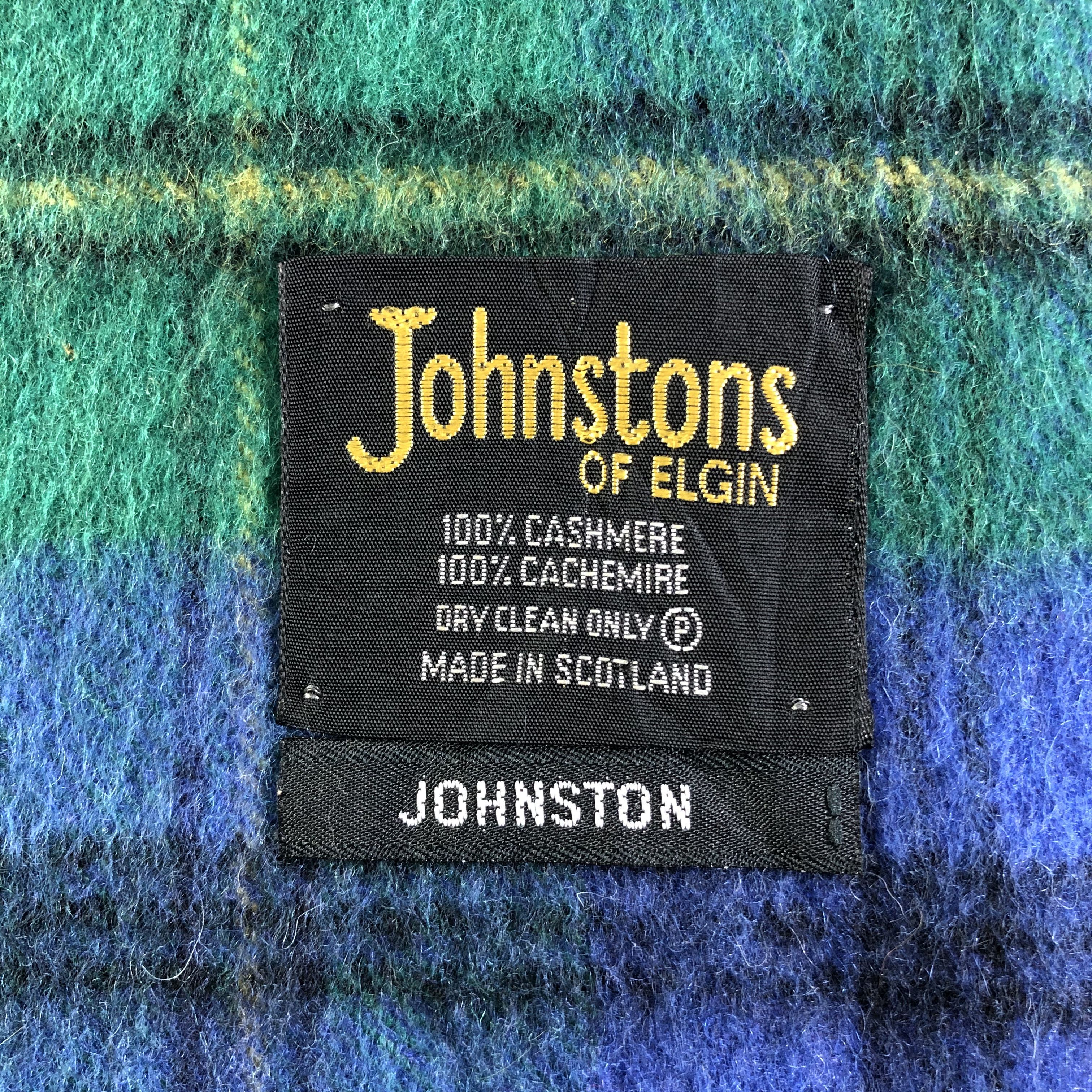 Johnstons Of Elgin Johnstons Of Elgin Cashmere Scarf / Muffler / Neckwear P599 Size ONE SIZE - 2 Thumbnail