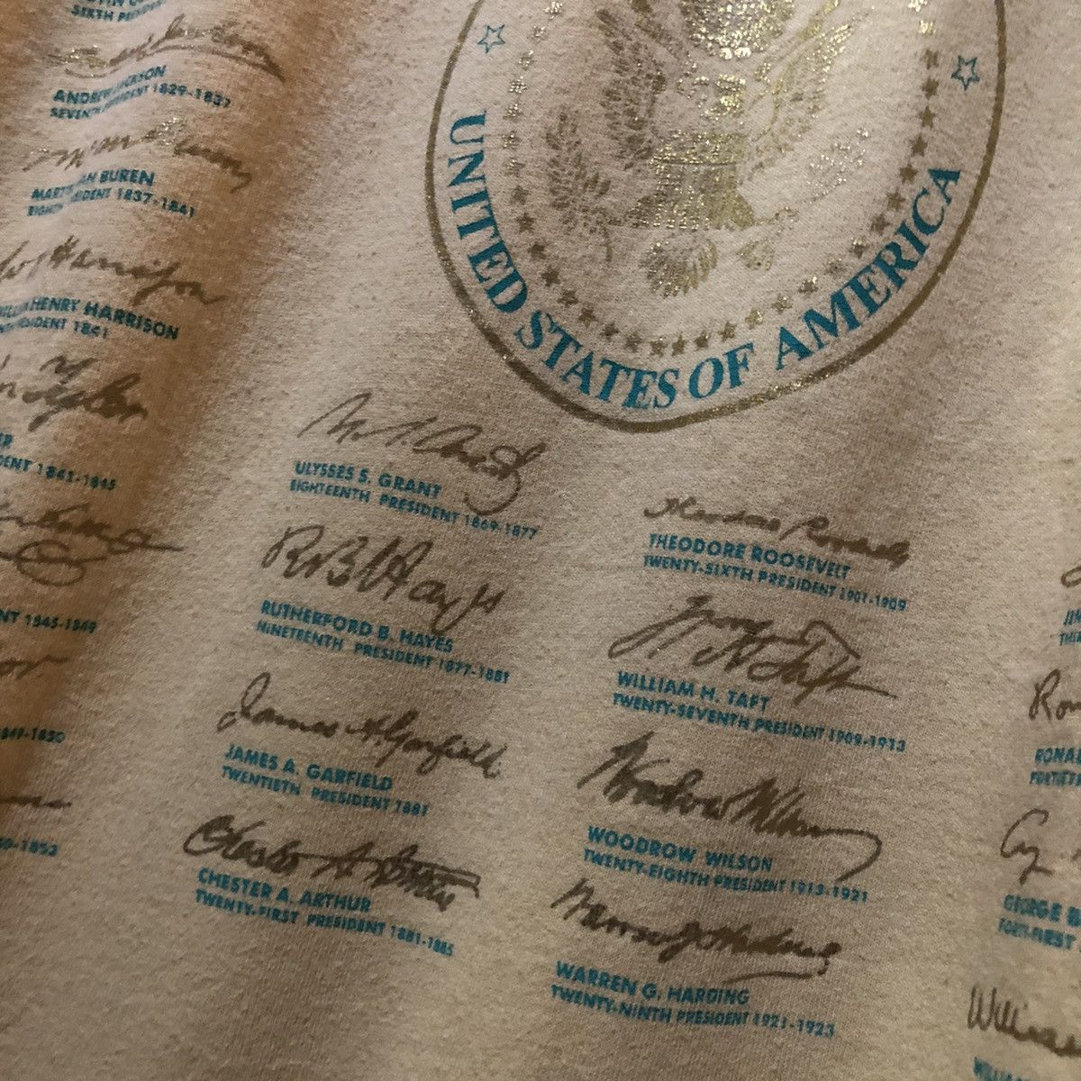 Vintage Vintage Presidents of the united states of america Size US L / EU 52-54 / 3 - 5 Thumbnail