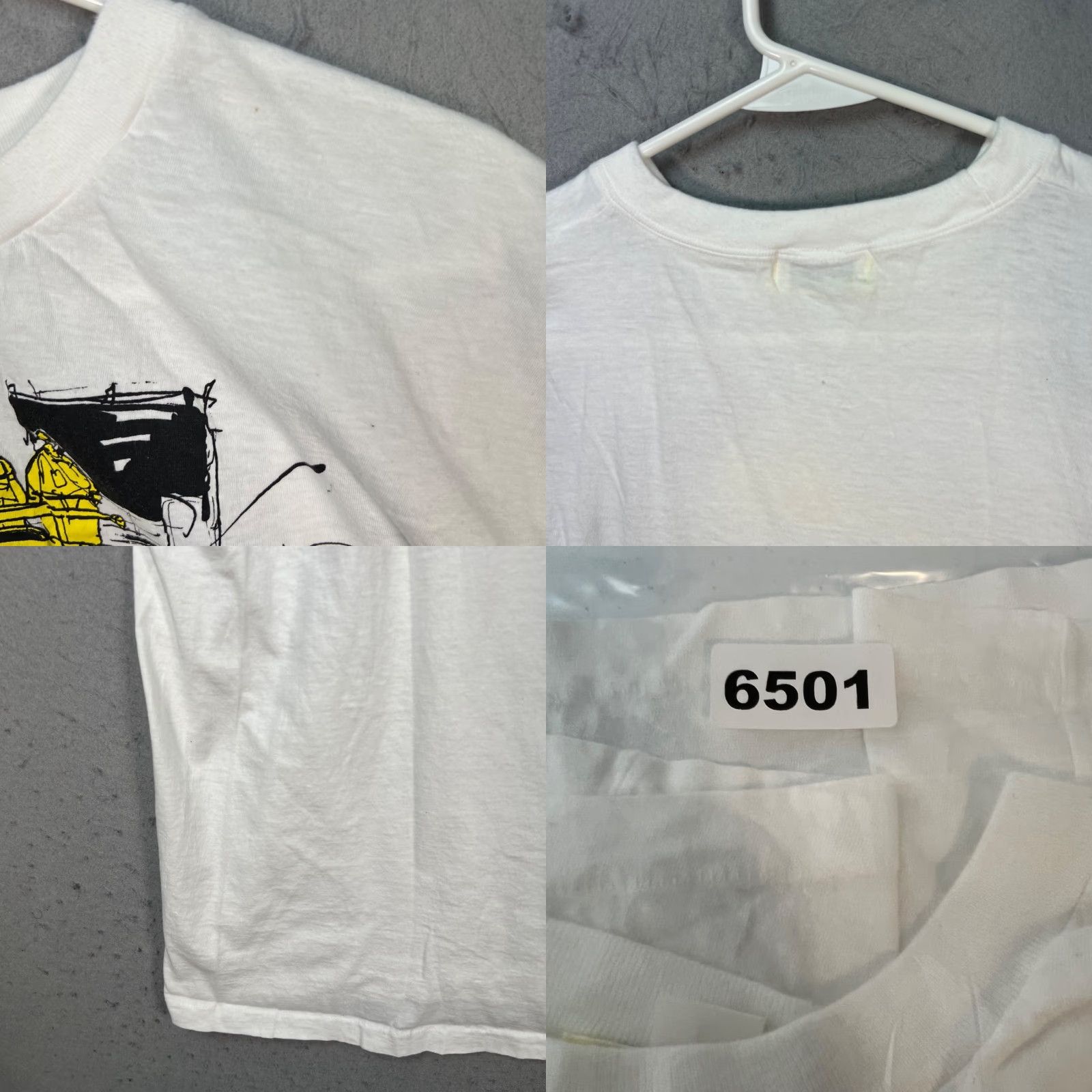Lamborghini VINTAGE 90s Rain-X Lamborghini Diablo Jota Racing T-Shirt White Size Large Size US L / EU 52-54 / 3 - 8 Thumbnail