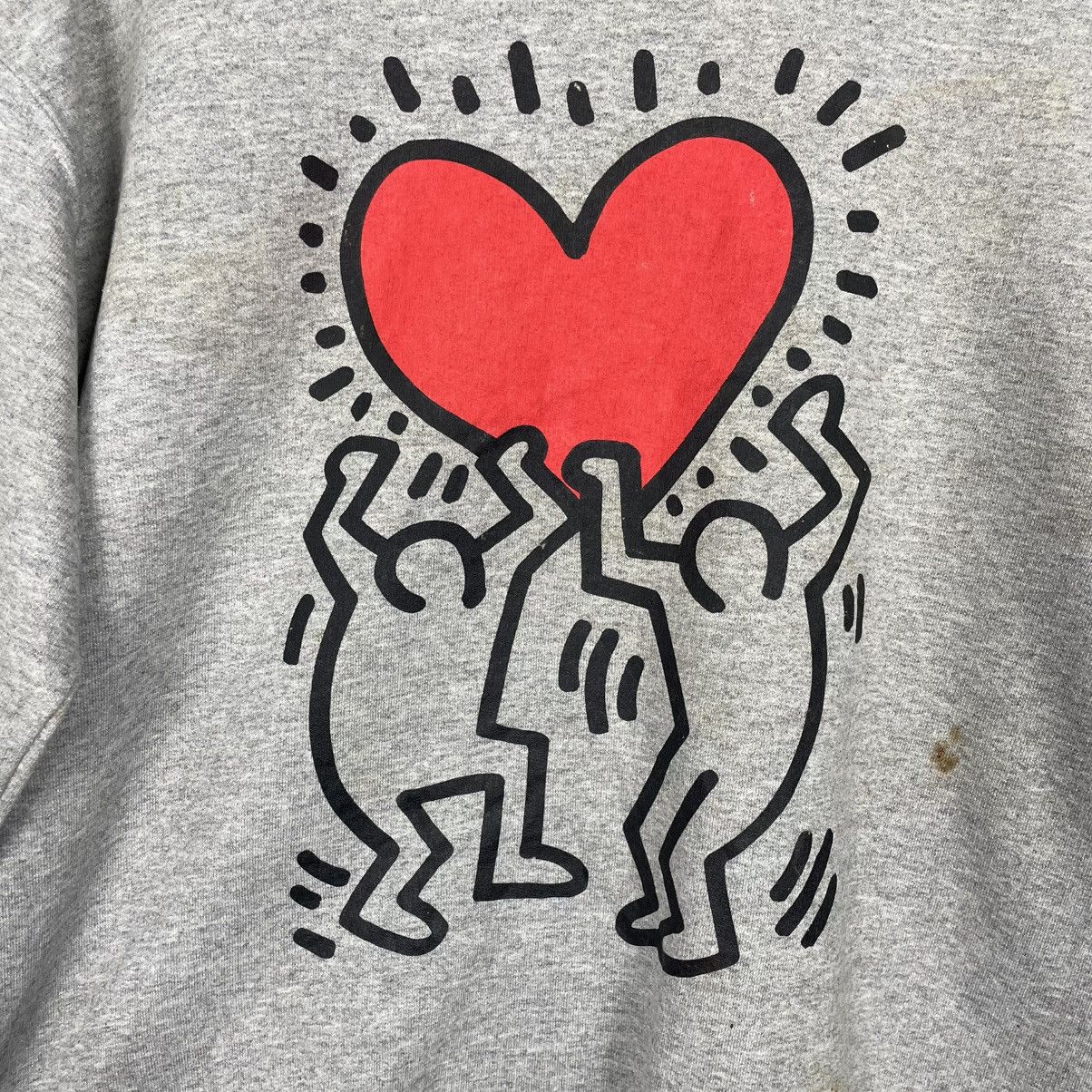 RAGEBLUE Rage Blue x Keith Haring Crewneck Sweatshirt Size US S / EU 44-46 / 1 - 10 Thumbnail