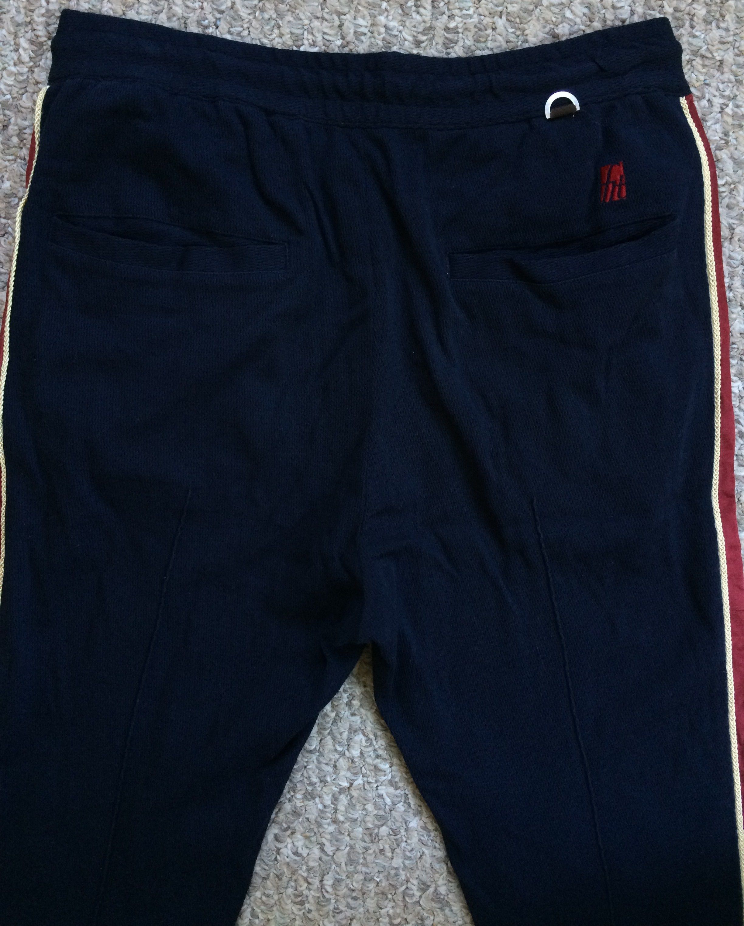 Maison MIHARA YASUHIRO Mihara Yasuhiro Fit "Reborn" Embroidered Track Pants Size US 30 / EU 46 - 7 Thumbnail