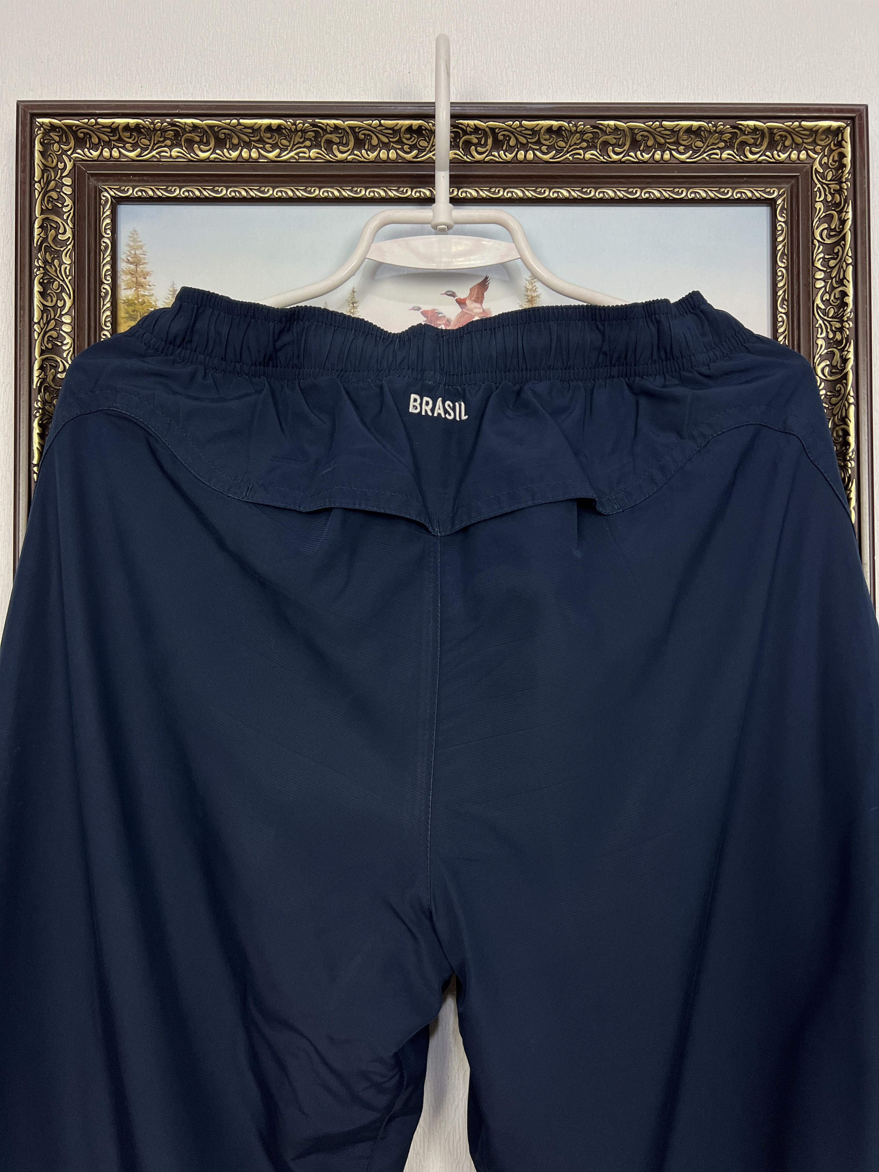 Nike Vintage Brazil Football Pants Soccer Athletic Sweatpants Size US 32 / EU 48 - 8 Thumbnail