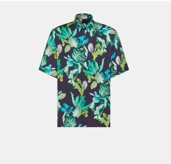 Dior o1w1db11124 Tears Short-Sleeved Shirt in Multicolor Size US S / EU 44-46 / 1 - 1 Thumbnail