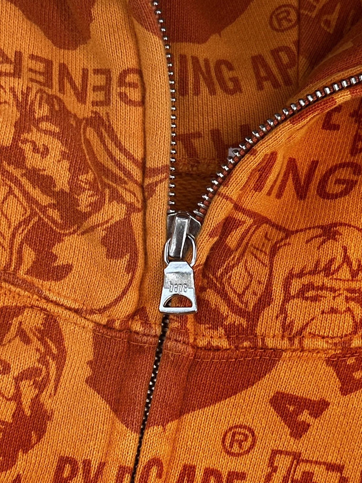 Bape A Bathing Ape BAPE All Logo Full Zip Hoodie NIGO Era Size US S / EU 44-46 / 1 - 10 Thumbnail