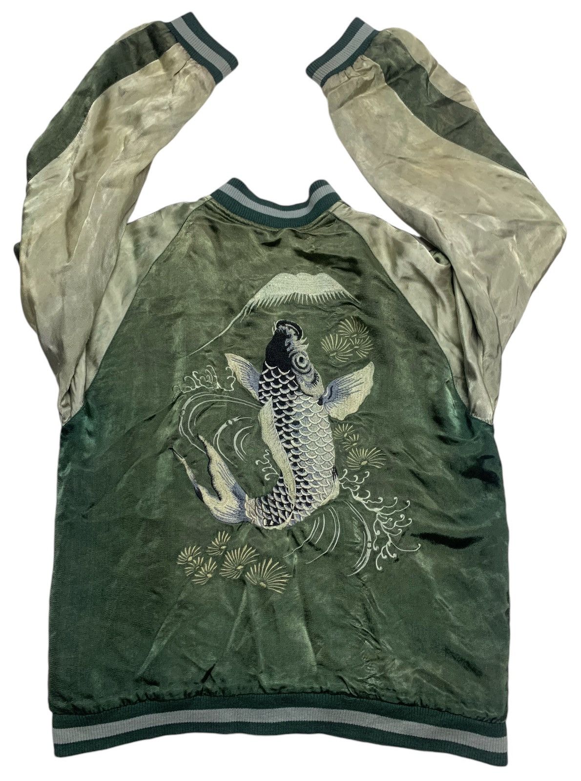 Vintage Vintage 80s royan koi fish Japan souvenir Size US M / EU 48-50 / 2 - 3 Thumbnail
