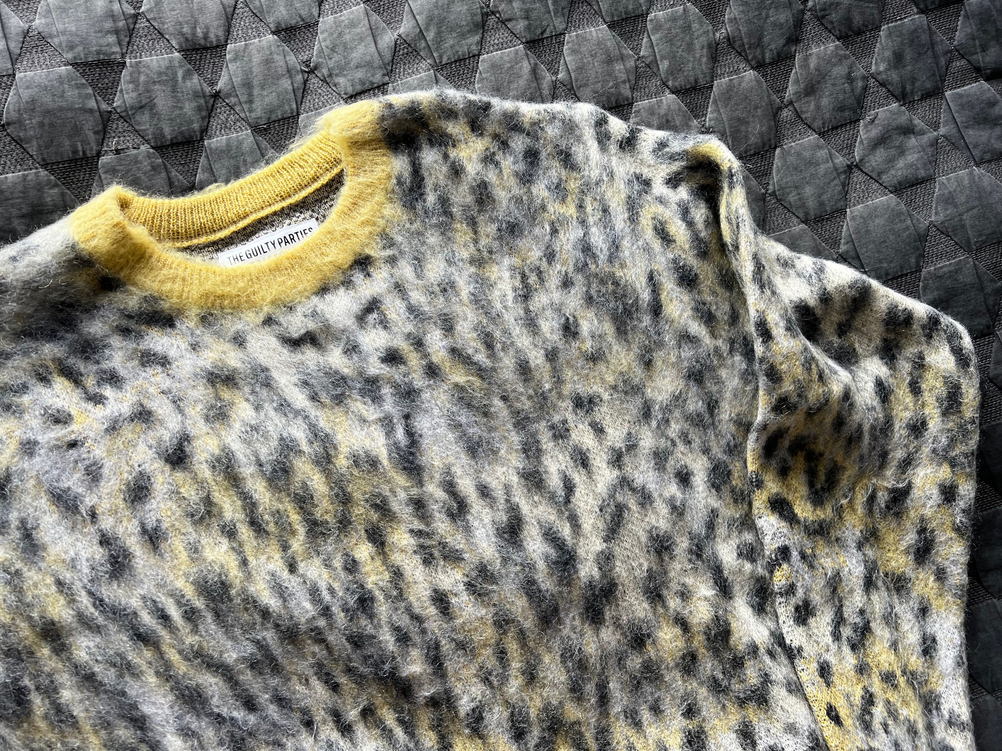 Wacko Maria Wacko Maria Leopard Print Mohair Sweater Size US L / EU 52-54 / 3 - 3 Thumbnail
