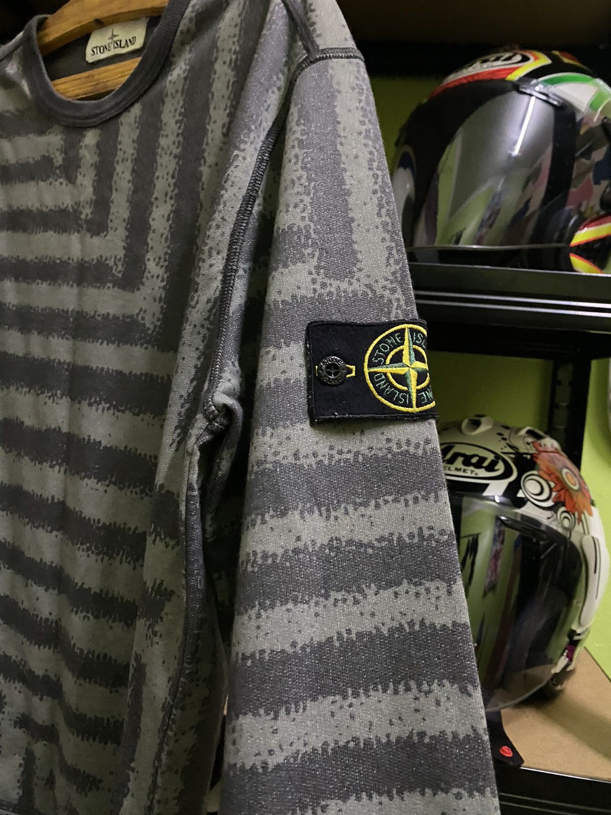 Stone Island × Vintage Stone Island Diesel Dazzle Sweatshirt Size US L / EU 52-54 / 3 - 3 Thumbnail