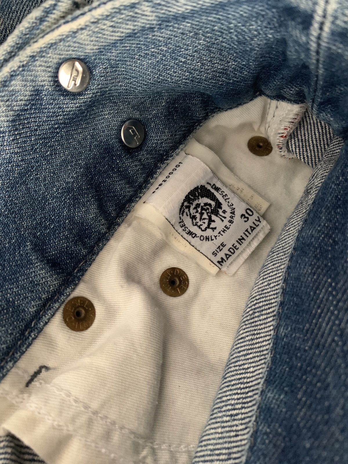 Diesel 90s Vintage Diesel Flared Denim Bootcut Distressed Grunge Size US 32 / EU 48 - 8 Thumbnail