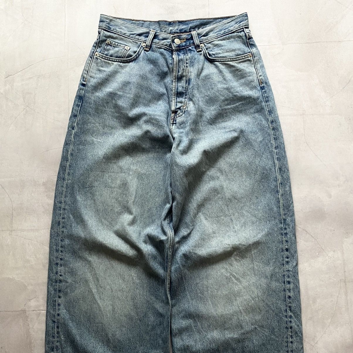 Hysteric Glamour × If Six Was Nine × JNCO Weekday Astro Loose Baggy Jeans Denim Rap Jnco Style Y2K Size US 30 / EU 46 - 2 Thumbnail