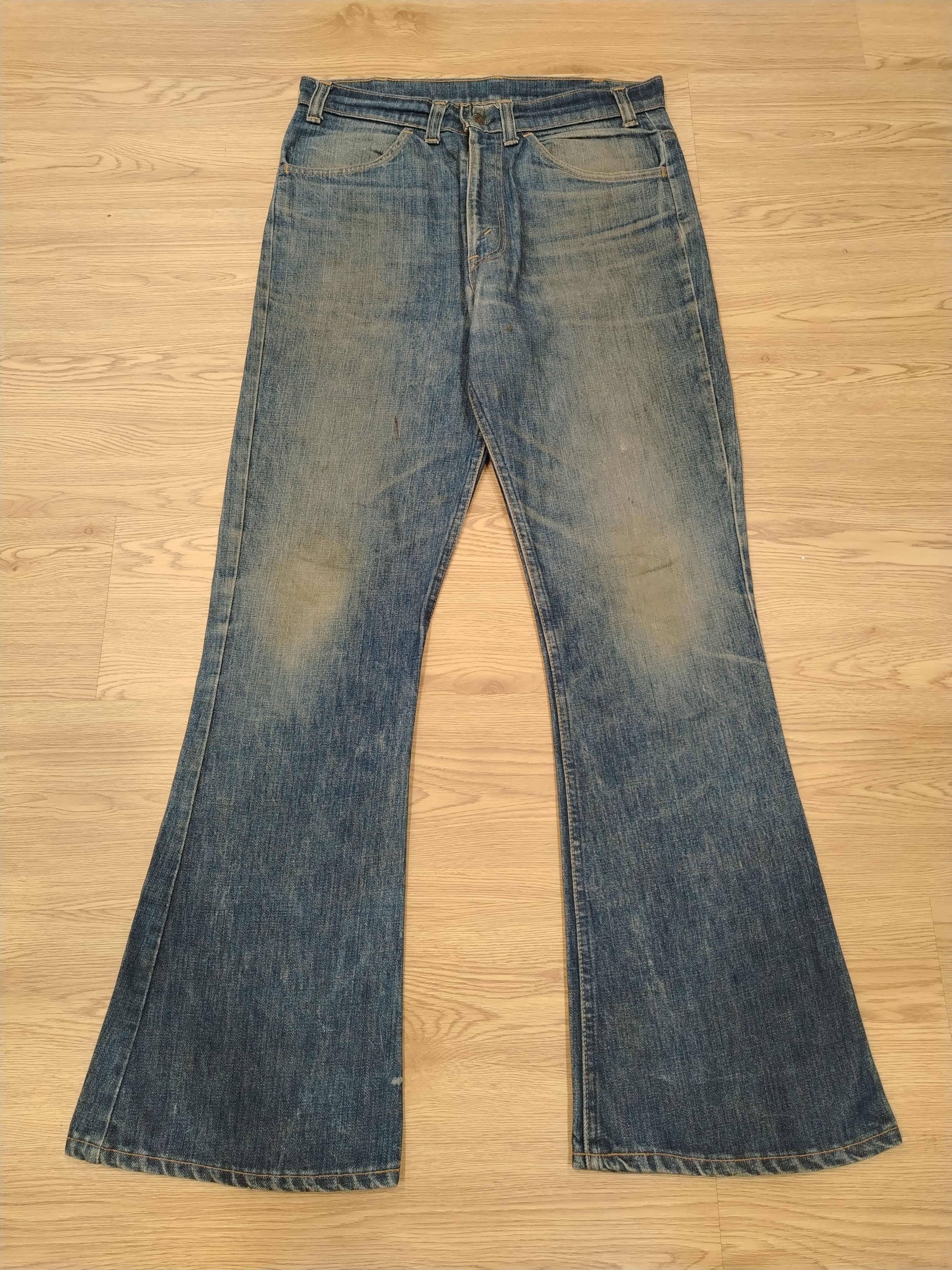 Levi's Levis 646 Bell Bottom Flare bootcut Orange Tab Jeans Size US 33 - 1 Thumbnail