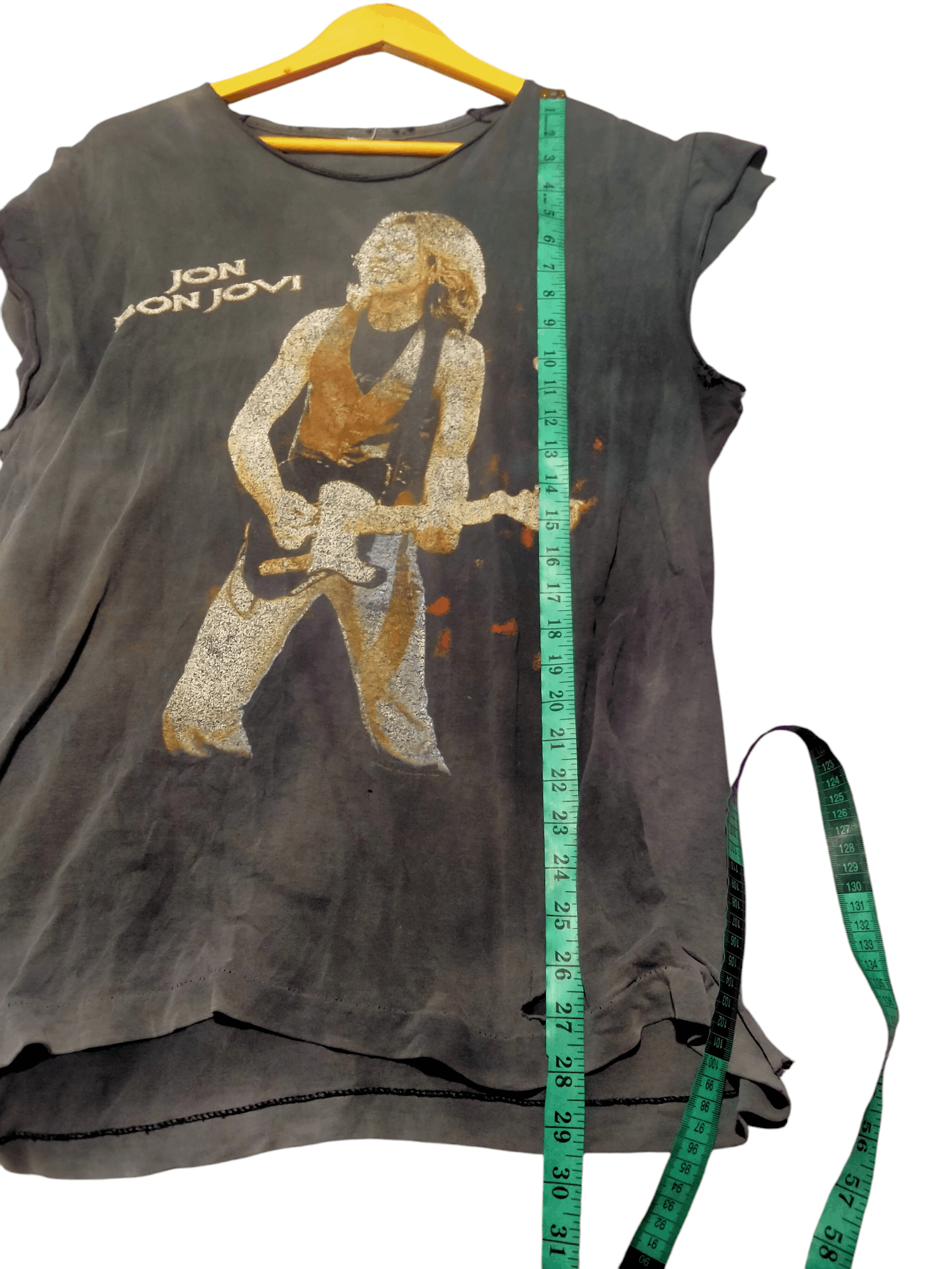 Band Tees × Bon Jovi Band Bonjovi Sleeveless Custom Rockin Size US M / EU 48-50 / 2 - 6 Thumbnail