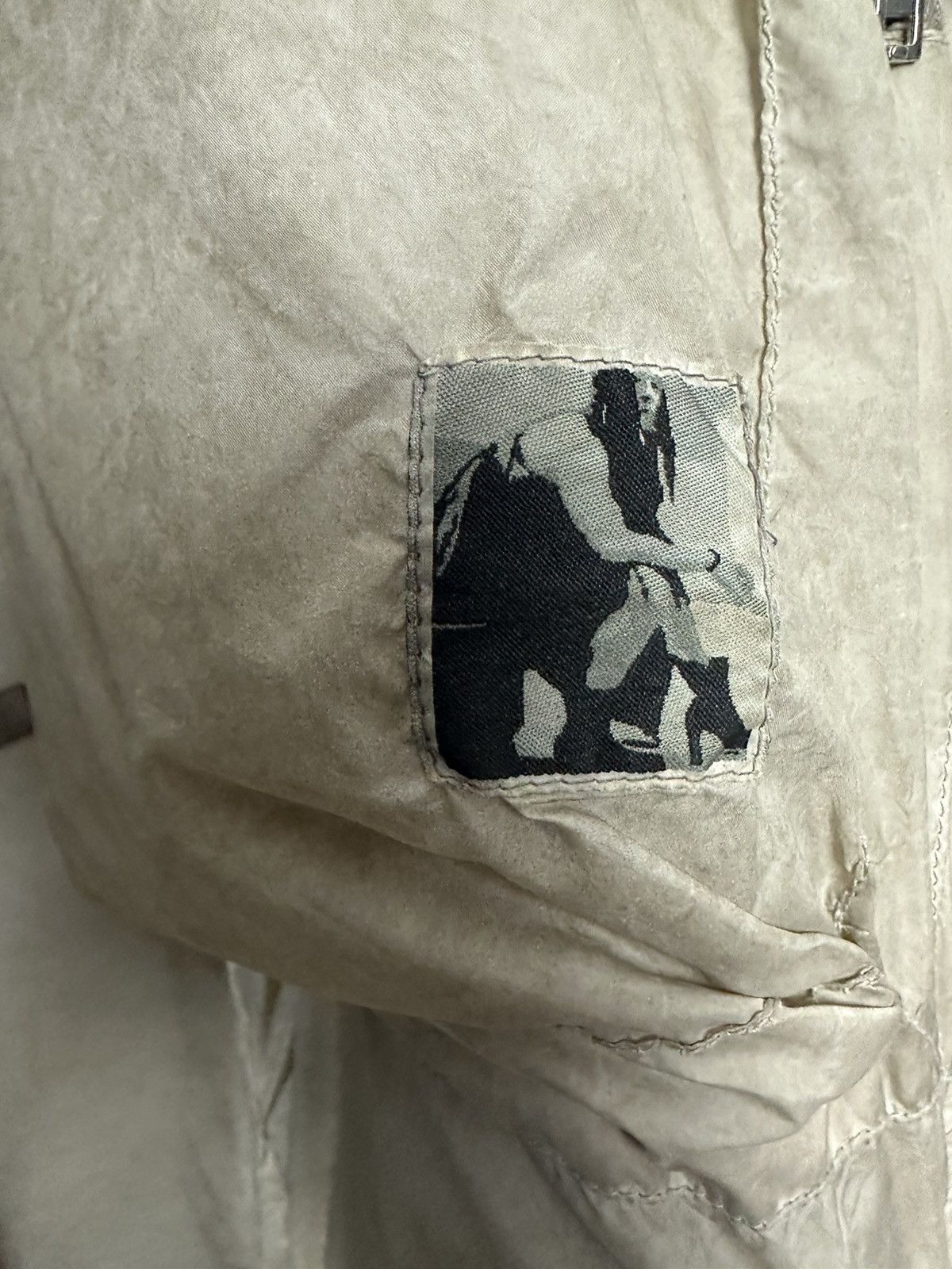 Rick Owens × Rick Owens Drkshdw DRKSHDW AW08 Crushed Velvet Exploder Parka Size US S / EU 44-46 / 1 - 7 Thumbnail