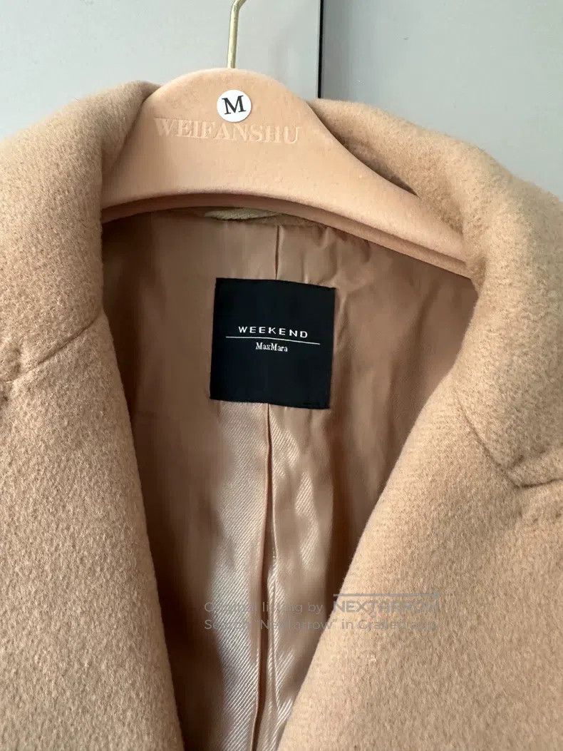 Max Mara Max Mara Camel Double-Breasted Wool Coat Size M / US 6-8 / IT 42-44 - 2 Thumbnail