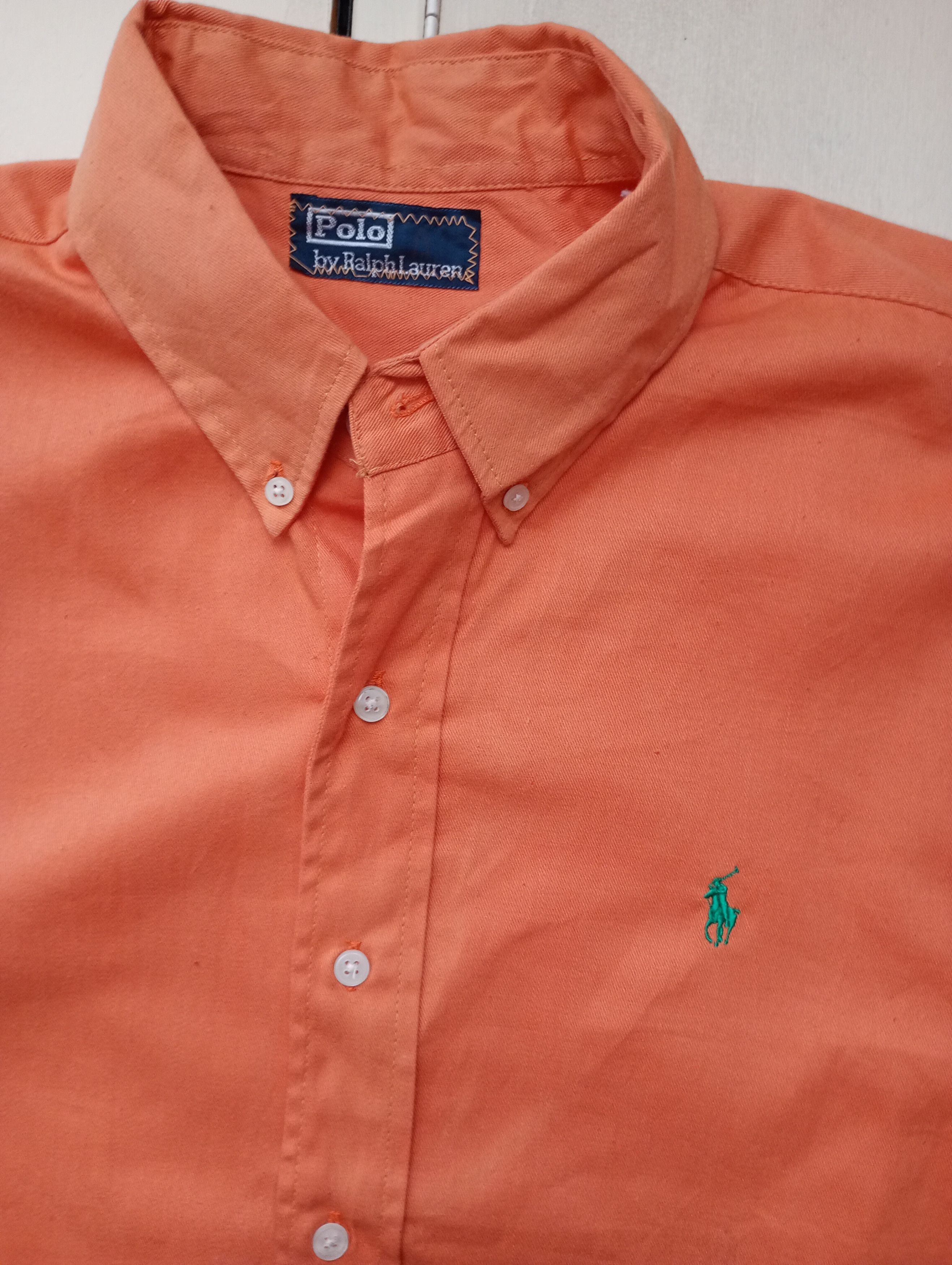 Polo Ralph Lauren Polo Ralph Lauren Shirt Button Ups Vintage 90's Size US L / EU 52-54 / 3 - 8 Thumbnail
