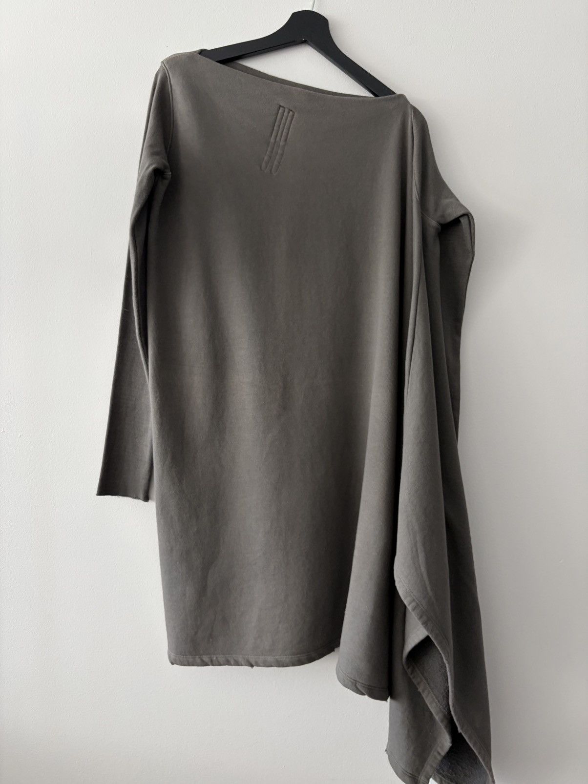 Rick Owens Drkshdw Rick Owens DRKSHDW Asymmetric Fleece Top Size US M / EU 48-50 / 2 - 2 Thumbnail