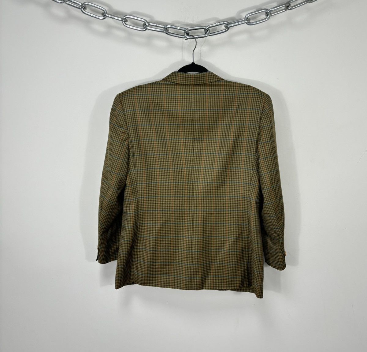 Ballantyne Vintage Davide Cenci X Ballantyne Check Wool Blazer Jacket Size 38R - 3 Thumbnail