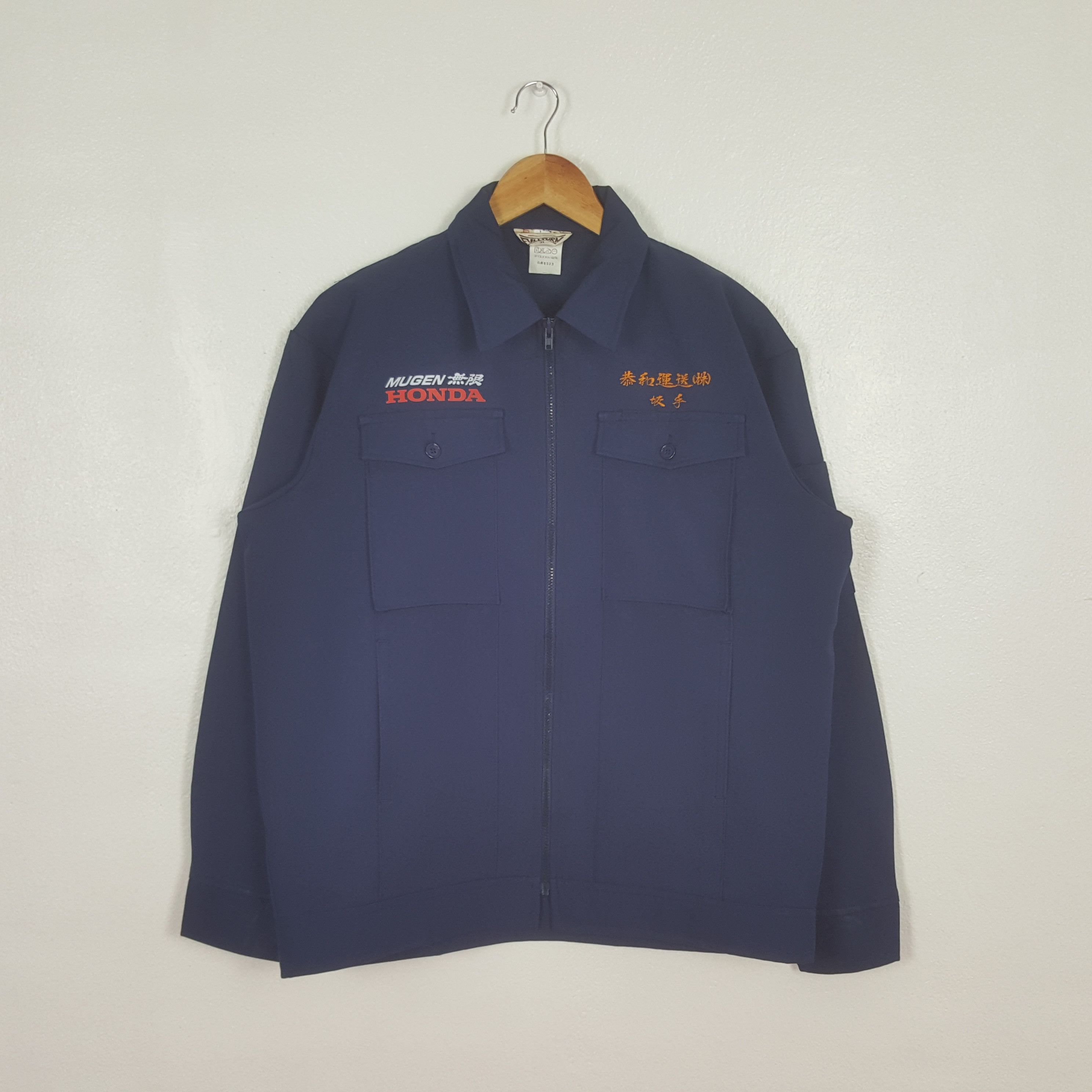 Honda Vintage Mugen Honda Japanese Racing Custom Jacket C308N2 Size US L / EU 52-54 / 3 - 3 Thumbnail