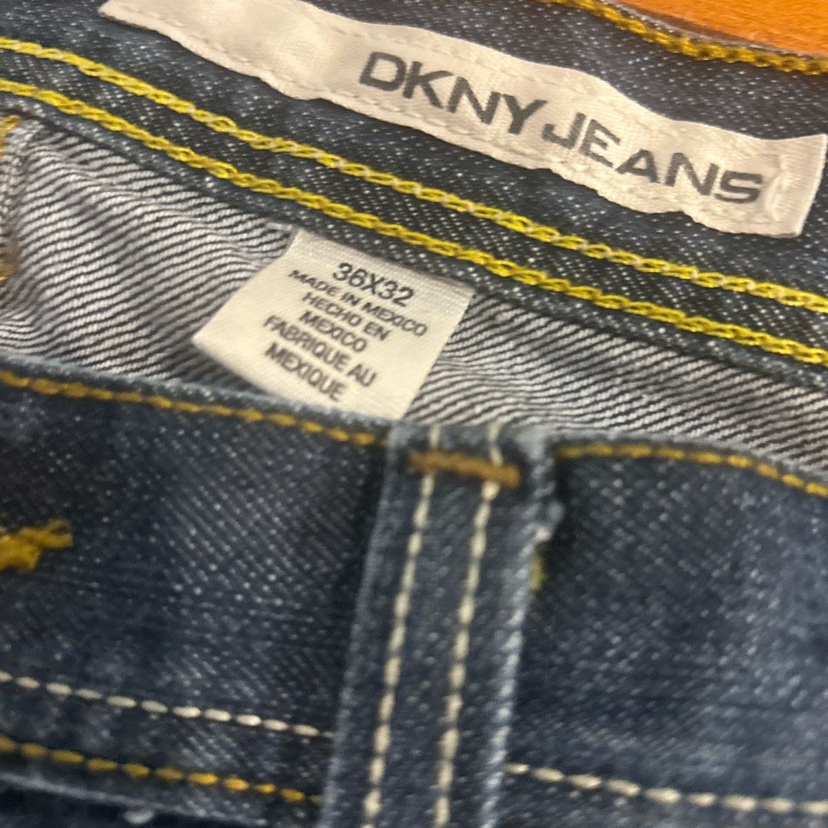 DKNY × Japanese Brand × Vintage Vintage Dnky jeans Size US 36 / EU 52 - 2 Thumbnail