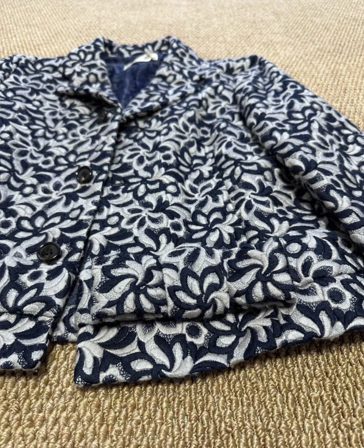 Comme des Garcons COMME des GARÇONS 3D Embroidered Floral Jacket K23 Size M / US 6-8 / IT 42-44 - 2 Thumbnail