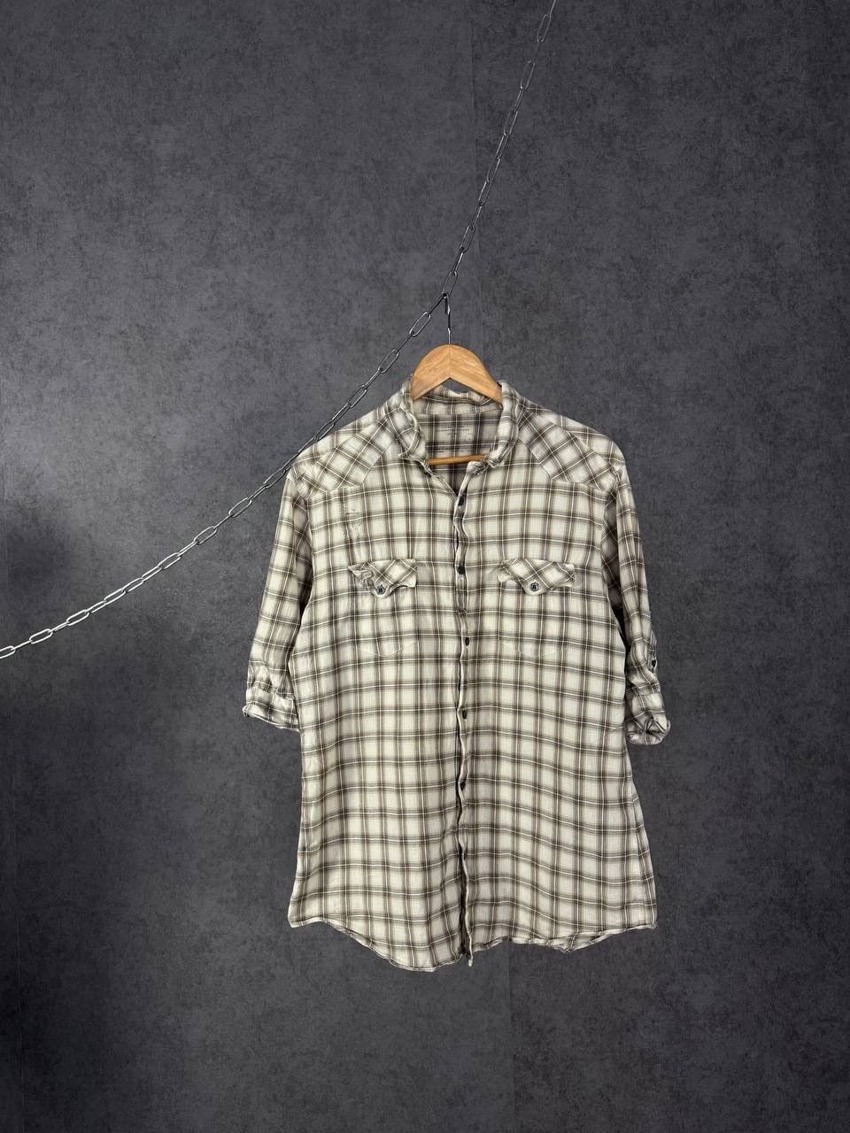 Allsaints Allsaints vintage designer shirt Size US L / EU 52-54 / 3 - 1 Thumbnail