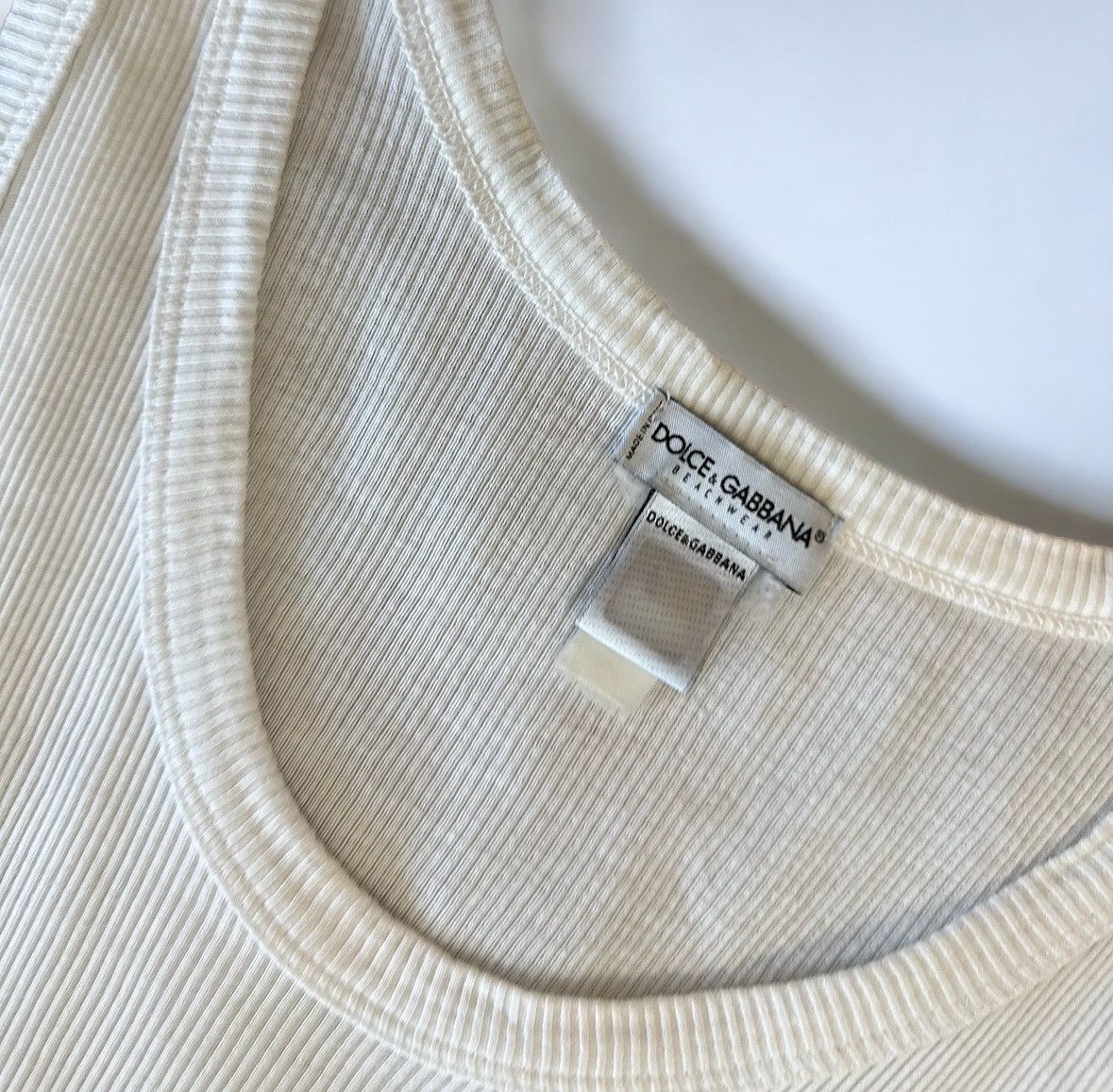 Dolce & Gabbana × Vintage Dolce Gabbana Y2K Rare retro Tank Top hype Size M / US 6-8 / IT 42-44 - 3 Thumbnail