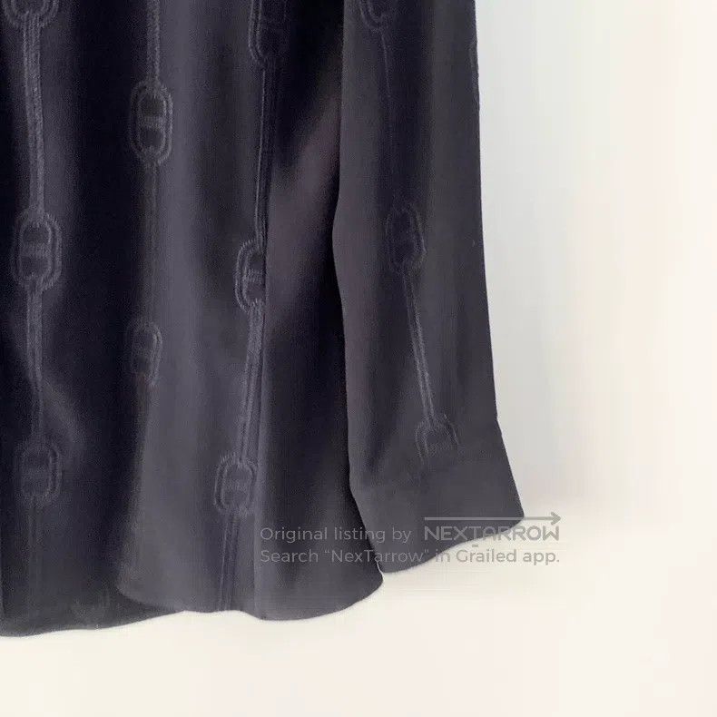 Hermes Hermes Shirt Navy Size XXS / US 00 / IT 34 - 4 Thumbnail